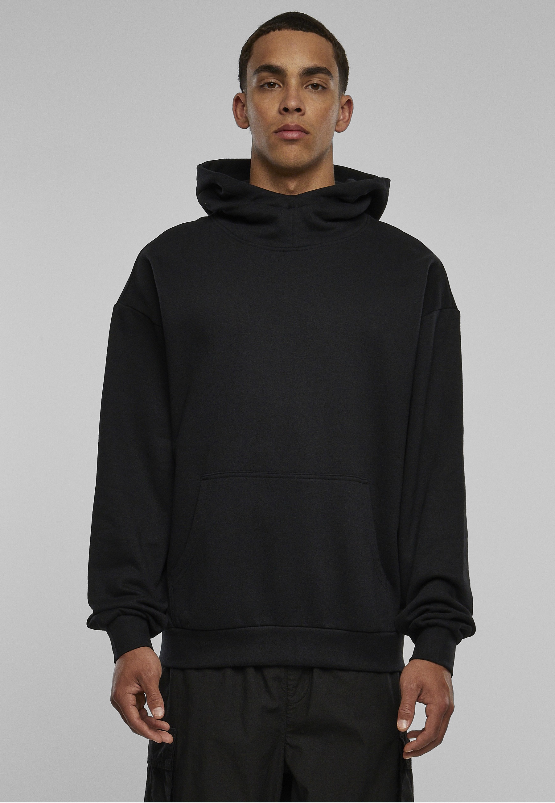 URBAN CLASSICS Kapuzensweatshirt »Urban Classics Herren High Neck Hoody«, 1 Stk.
