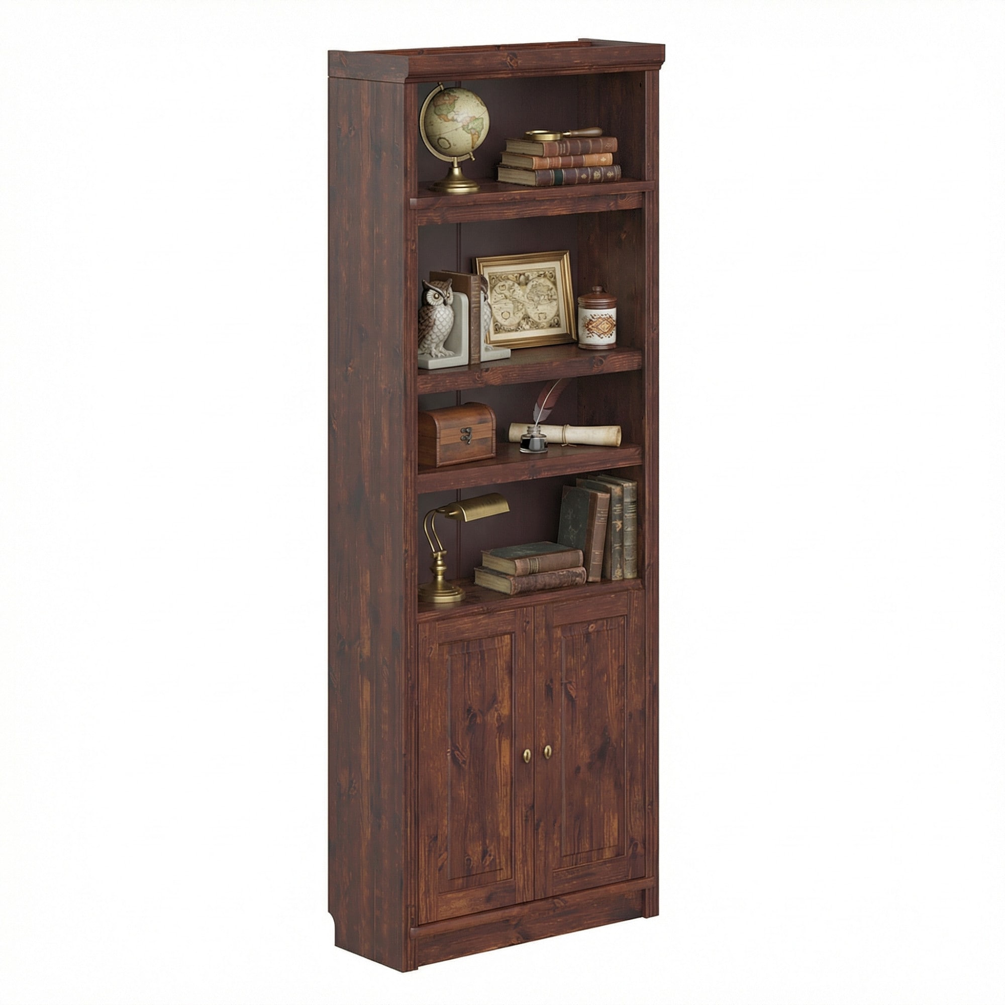 OTTO home Bücherregal "Soeren" aus massiver Kiefer, FSC-zertifiziert, Tiefe 33,5 cm