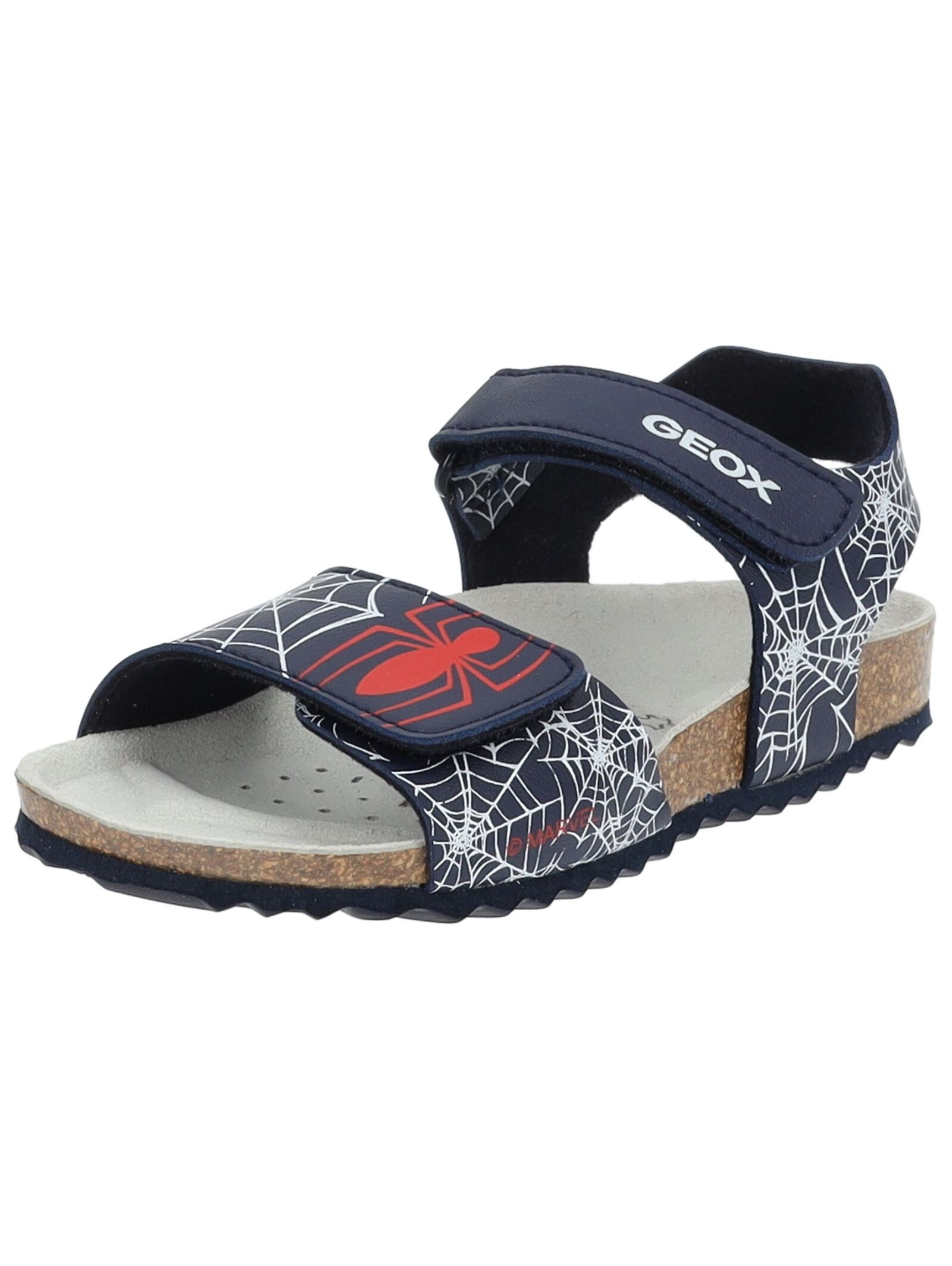 GEOX Jungen Sandale "Geox Sandalen Lederimitat", Gr. 36, blau, Lederimitat, Schuhe