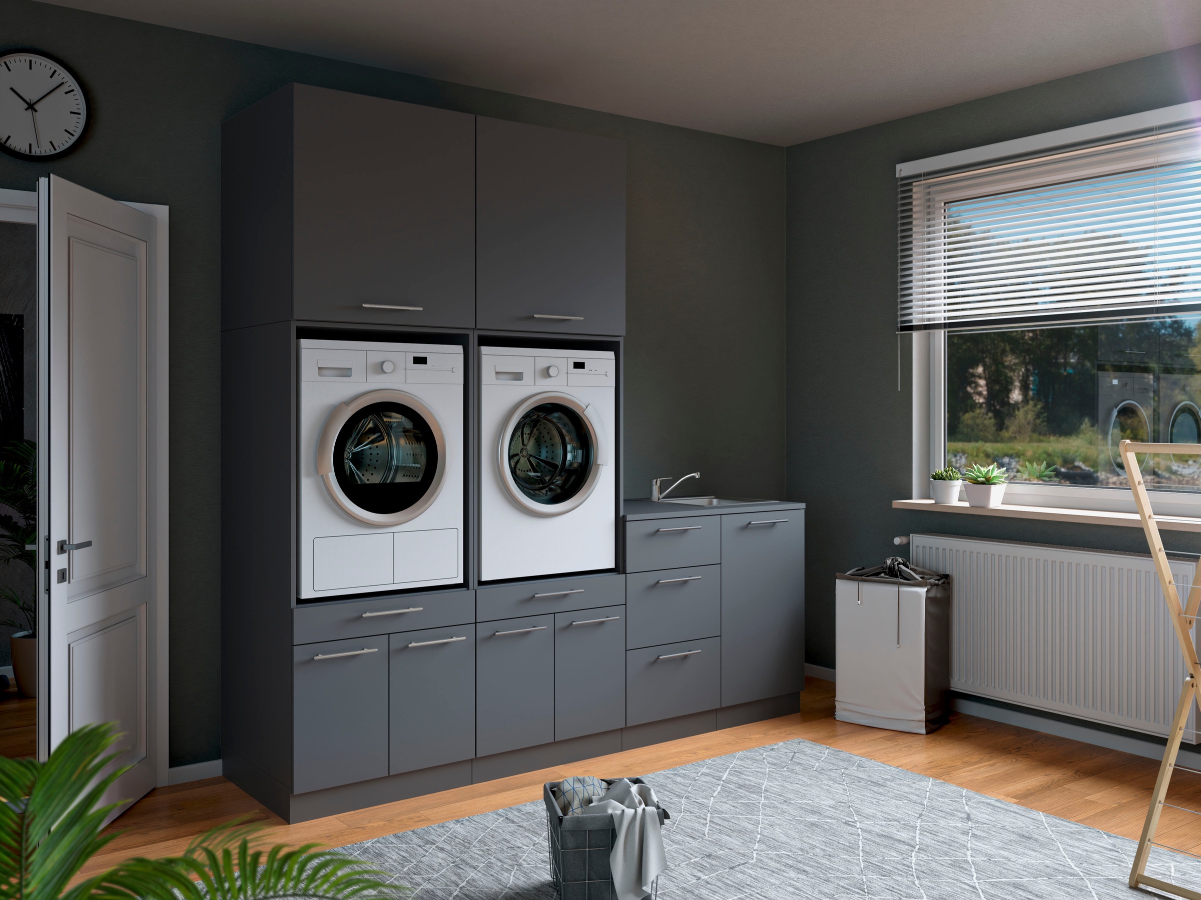 Laundreezy Mehrzweckschrank-Set "Laundreezy, 6-tlg. Mehrzweckschrank-Set B/ günstig online kaufen