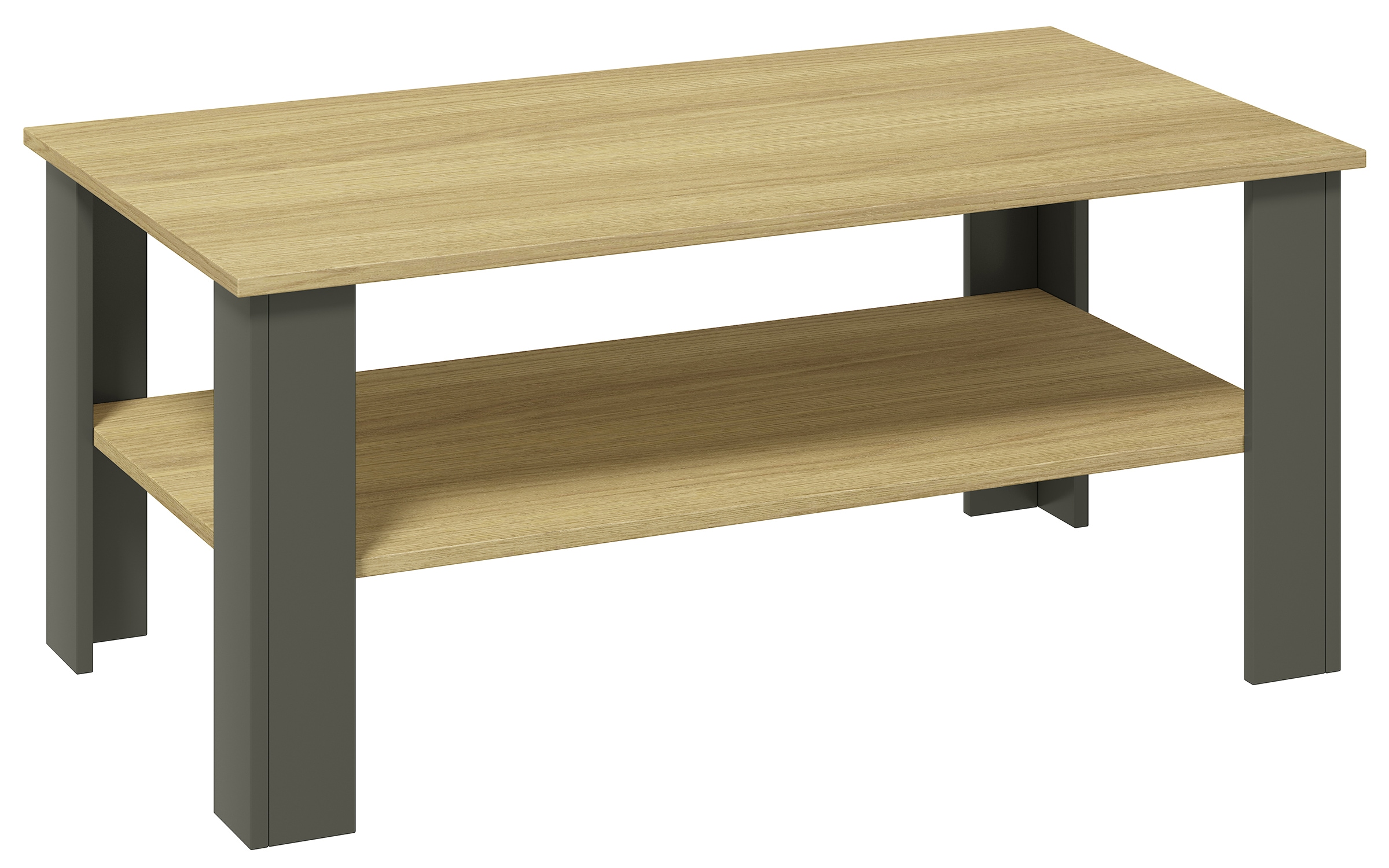 VCM Couchtisch »Sofatisch Couchtisch Beistelltisch Disalo 100x55« 1 Stk. tlg.
