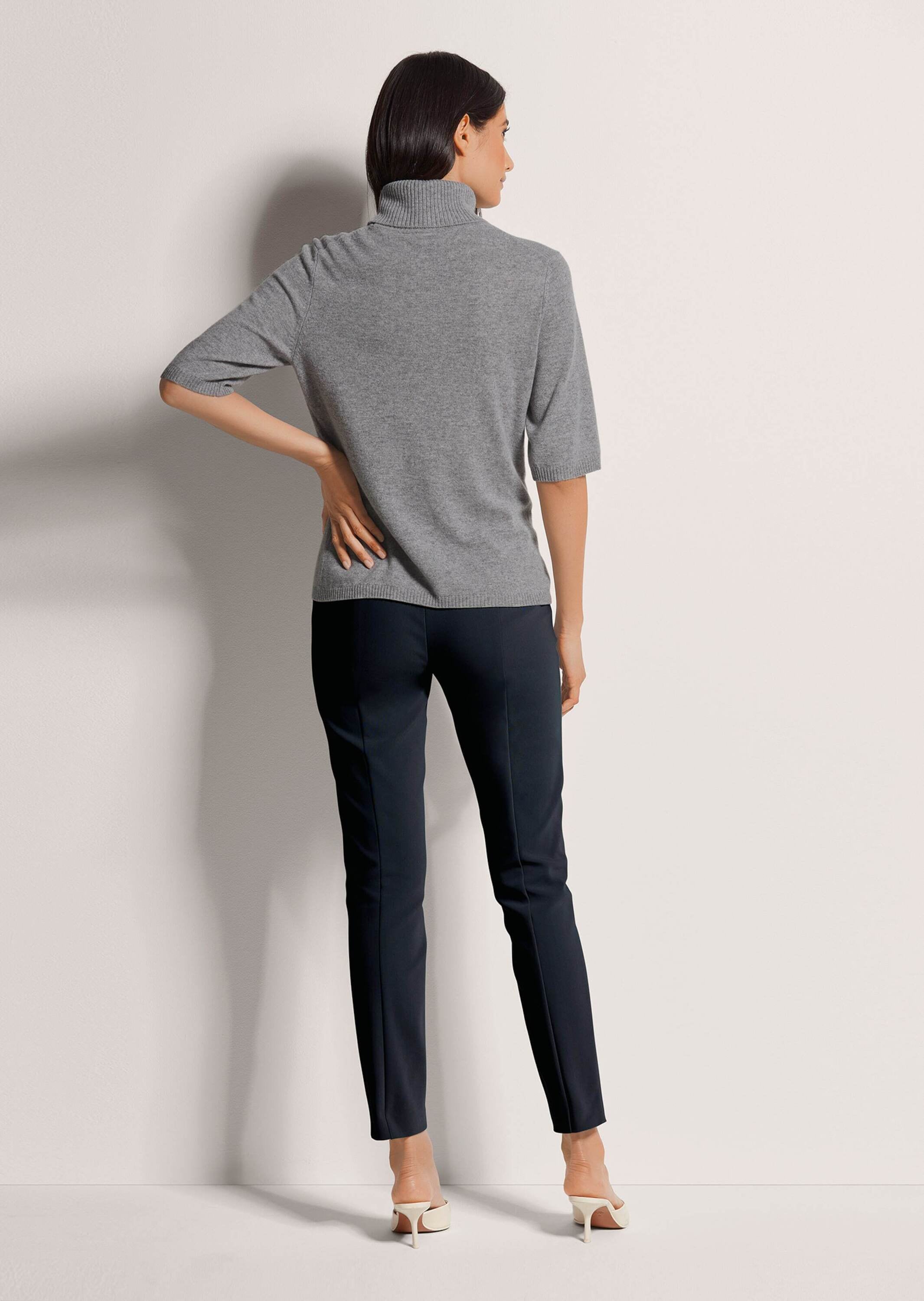 MADELEINE Longpullover »Pullover Kaschmirpullover mit Rollkragen«