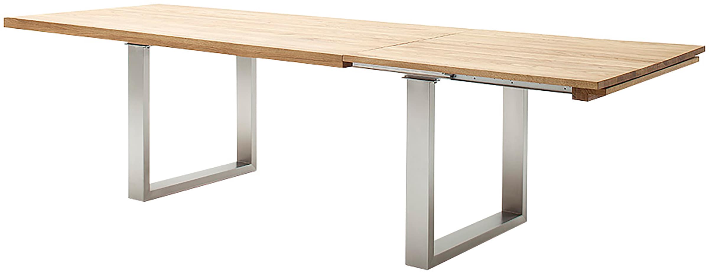 MCA furniture Kulissen-Esstisch »Dayton Esstisch Kufentisch«, Synchronauszug,ausziehbar,eiche,massiv,extra lang,XXL,belastbar 50 kg