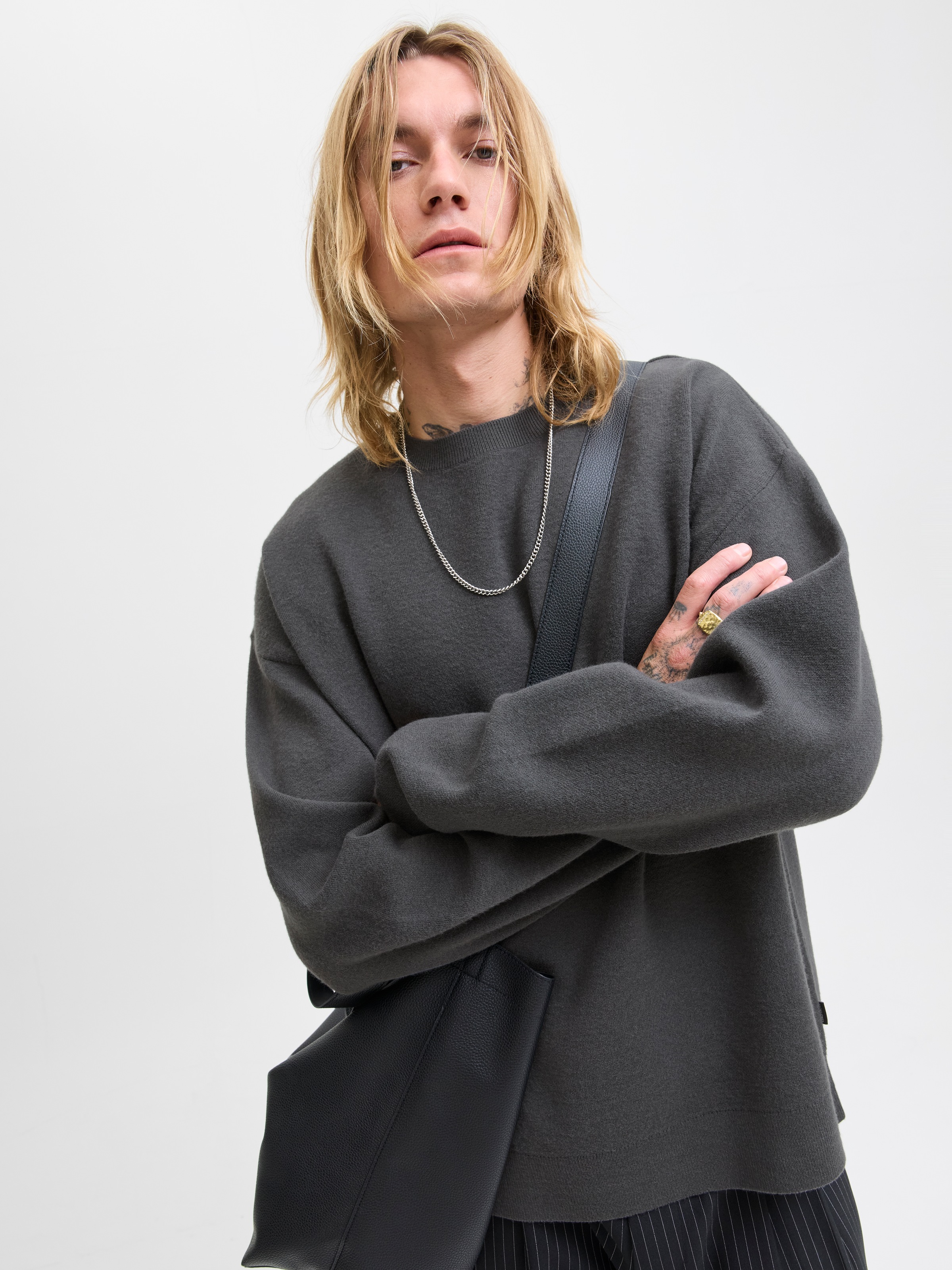 Jack & Jones Strickpullover "JPRBLABRADFORT KNIT CREW NECK" günstig online kaufen