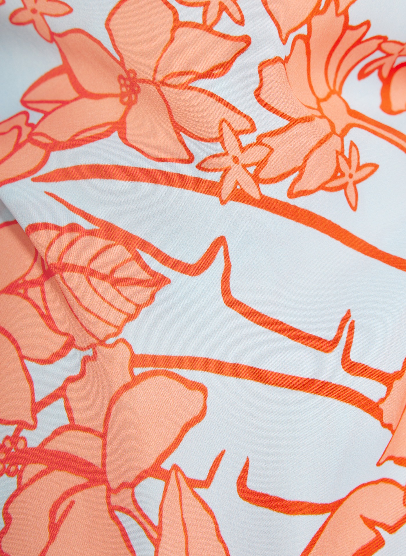 Rabe Midikleid "Rabe Blusenkleid mit floralem Print und 3/4-Ärmeln" günstig online kaufen
