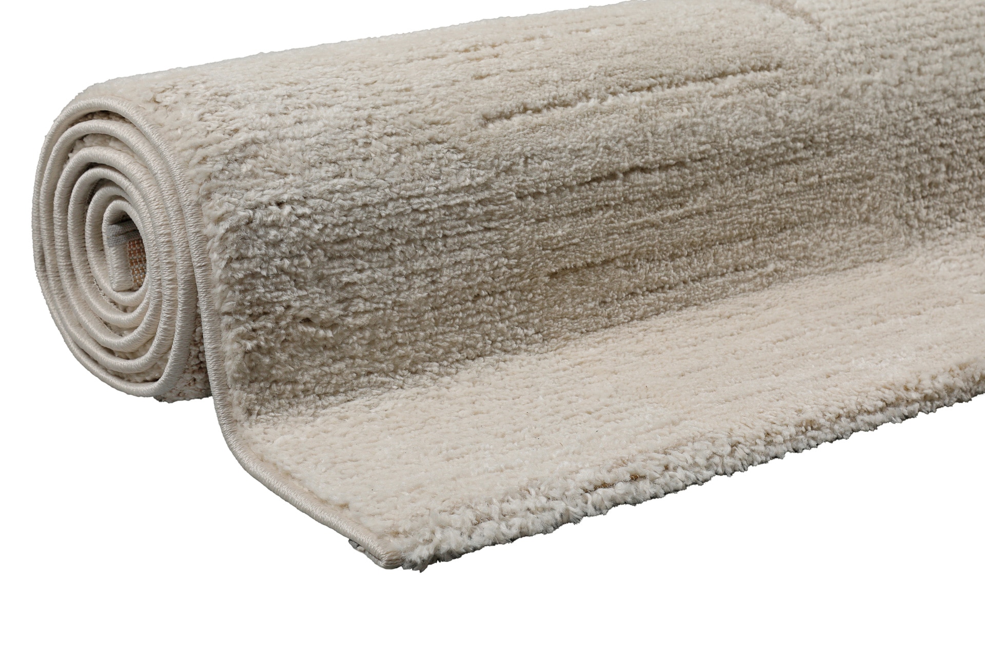Wecon home Teppich »Ingvar«, rechteckig, 18 mm Höhe, Gewebt, Hoch-Tief, pflegeleicht, kariertes Design, Scandi, Wohnzimmer