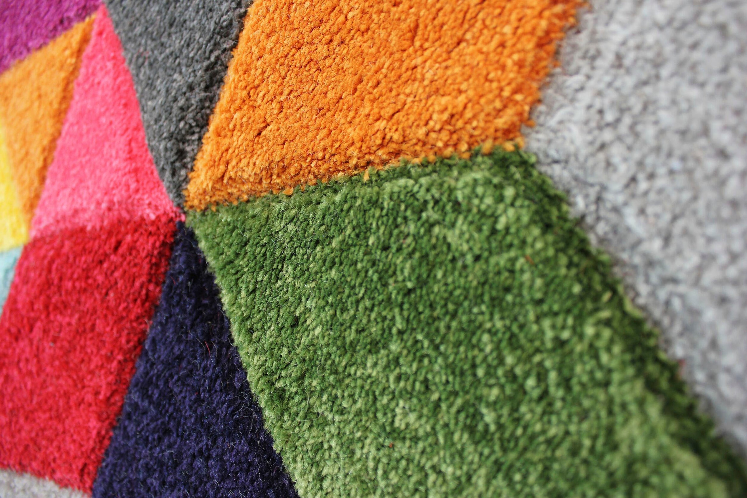 FLAIR RUGS Teppich »Dynamic«, rechteckig, 10 mm Höhe, fußbodenheizungsgeeignet, geometrisches Design, Cube Muster, bunt