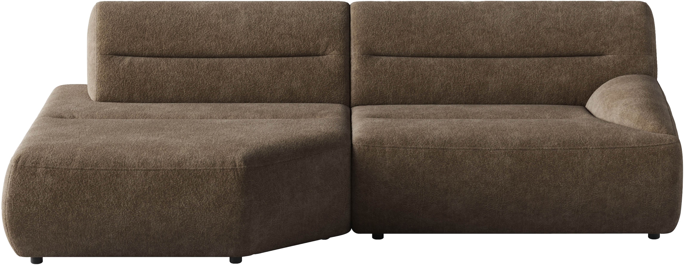 sit&more Ecksofa "Scrabble" Modernes Design in verschiedenen Stoffarten