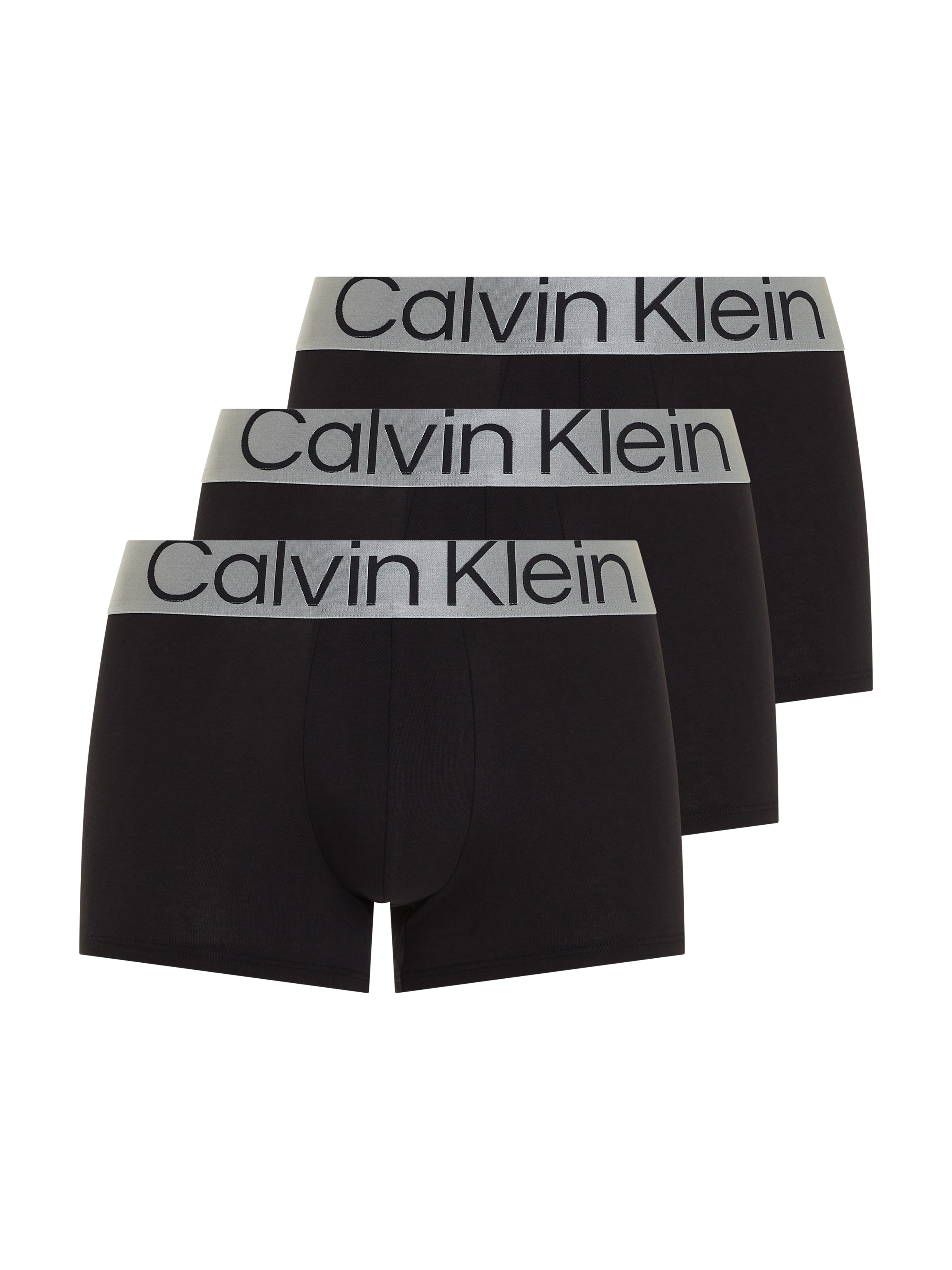 Calvin Klein Underwear Trunk, (Packung, 3 St., 3er-Pack), mit breitem elastischem Bund