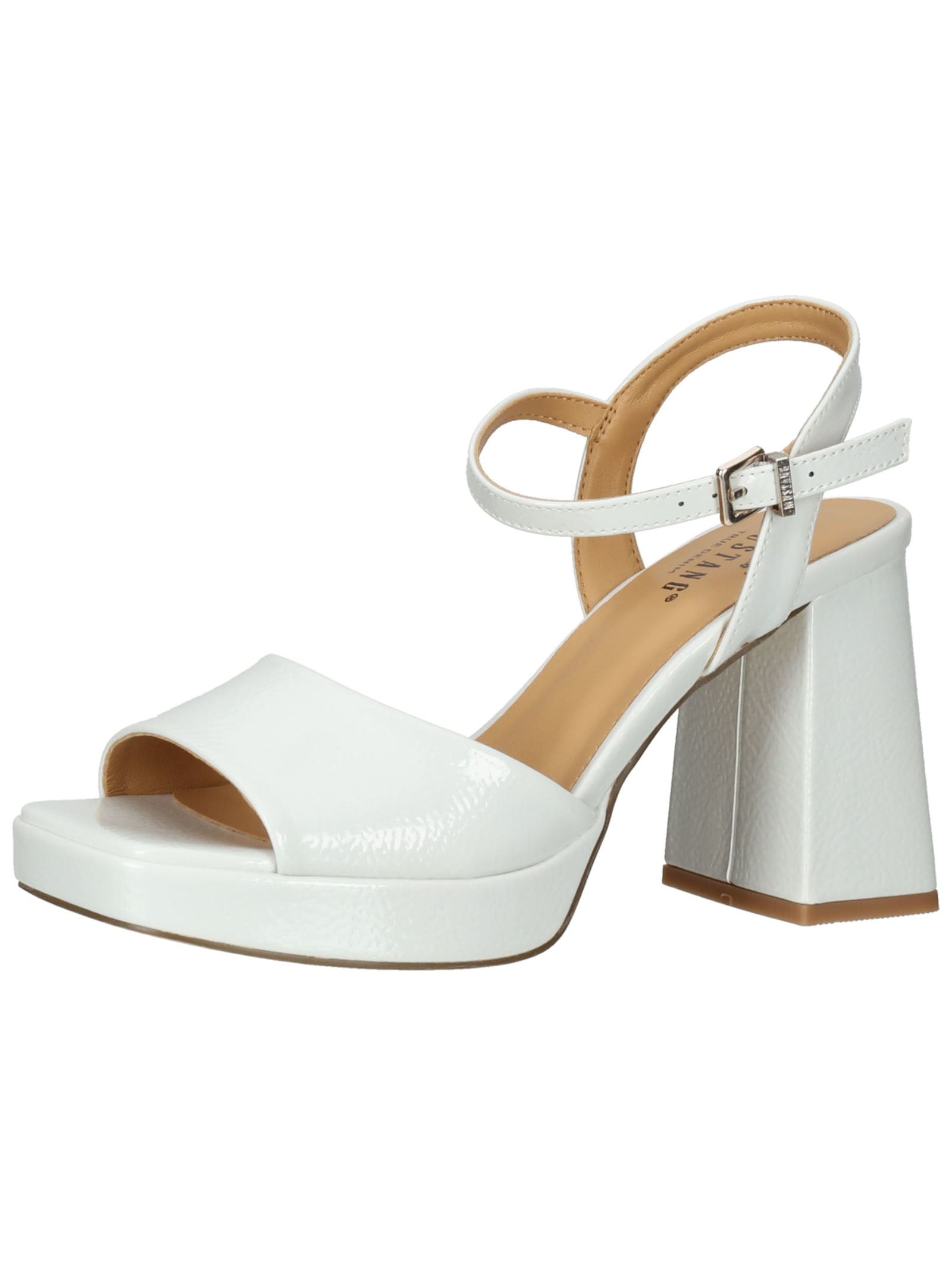 Mustang Shoes Riemchensandale "Mustang Shoes Sandalen Lederimitat" günstig online kaufen