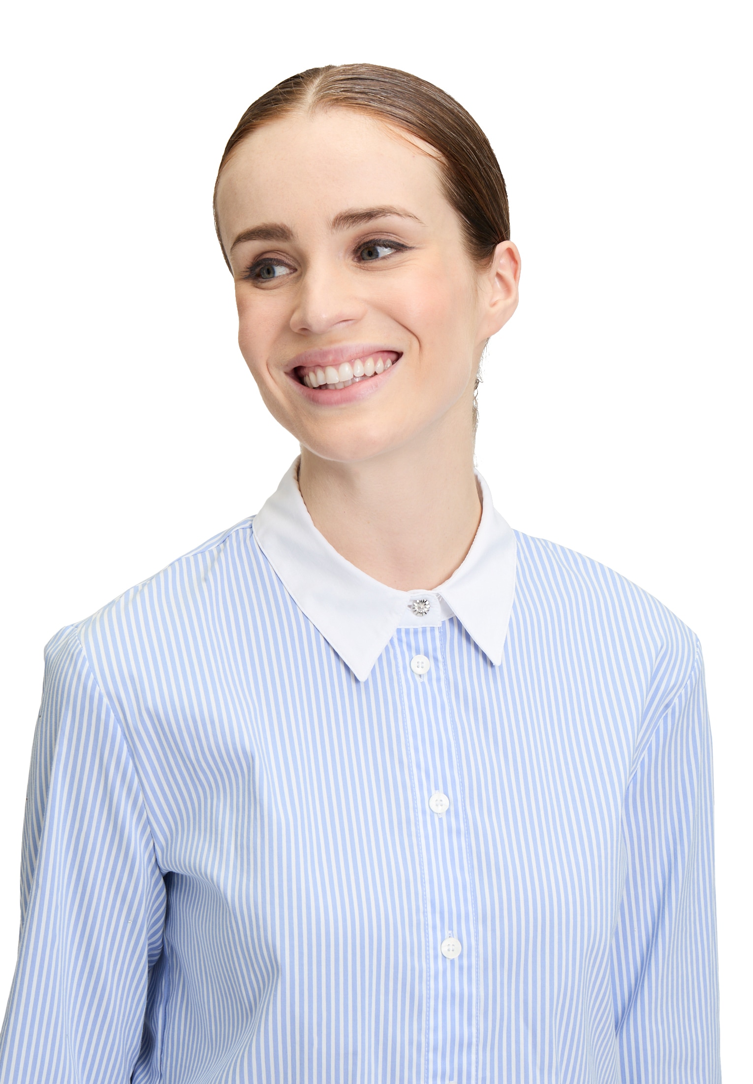 Cartoon Klassische Bluse »Cartoon Streifenbluse mit Strass«