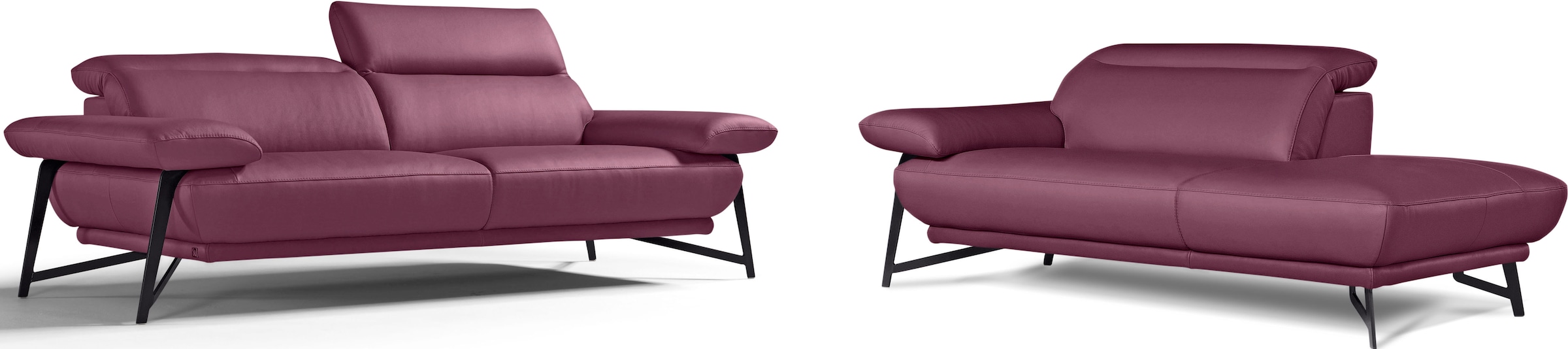Egoitaliano Polstergarnitur "Anais, Design mit hohem Sitzkomfort für mehr B günstig online kaufen
