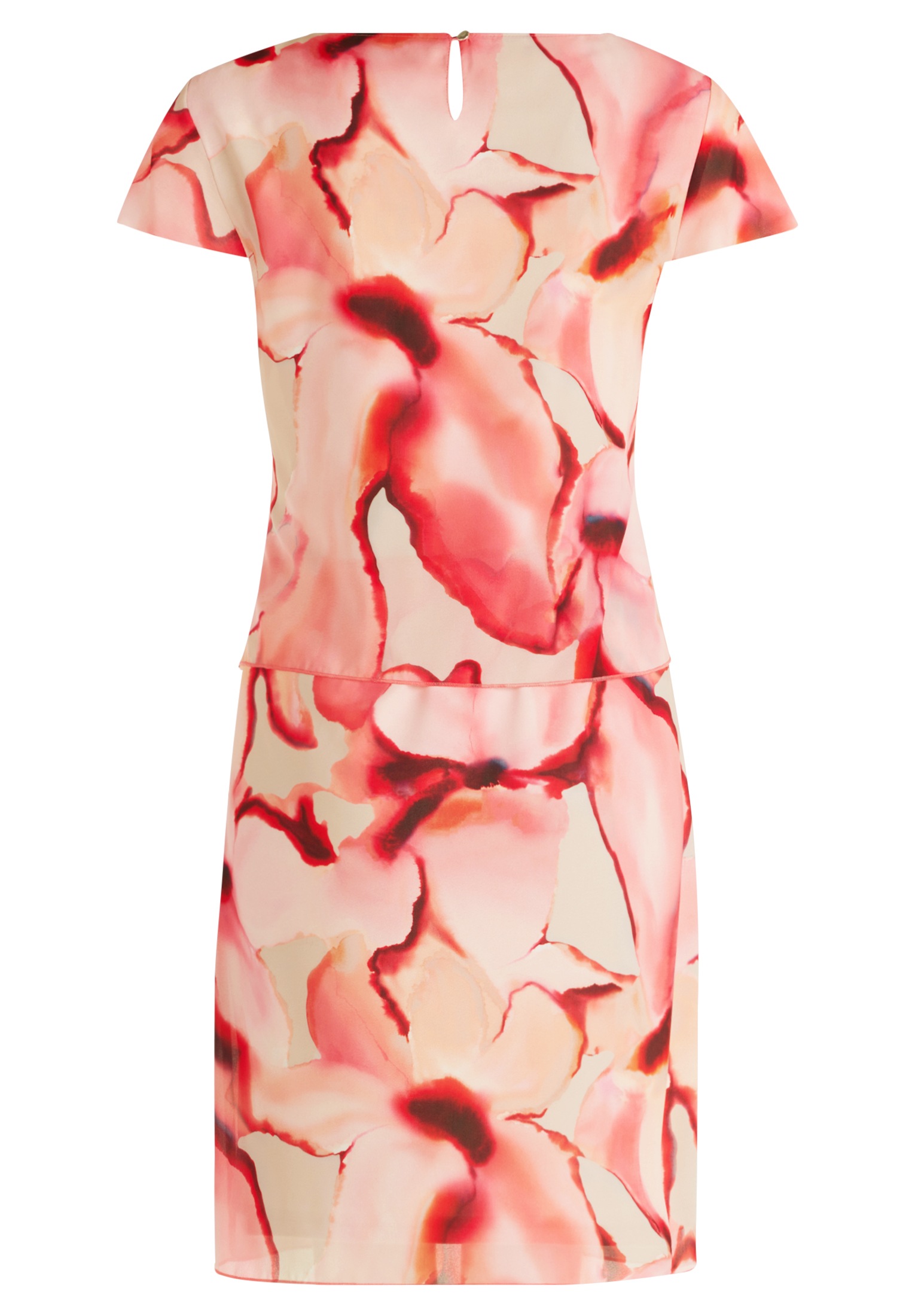 Thumbnail - Betty Barclay Sommerkleid "Damen Stufenkleid kurzarm" Ohne Tasche Druck