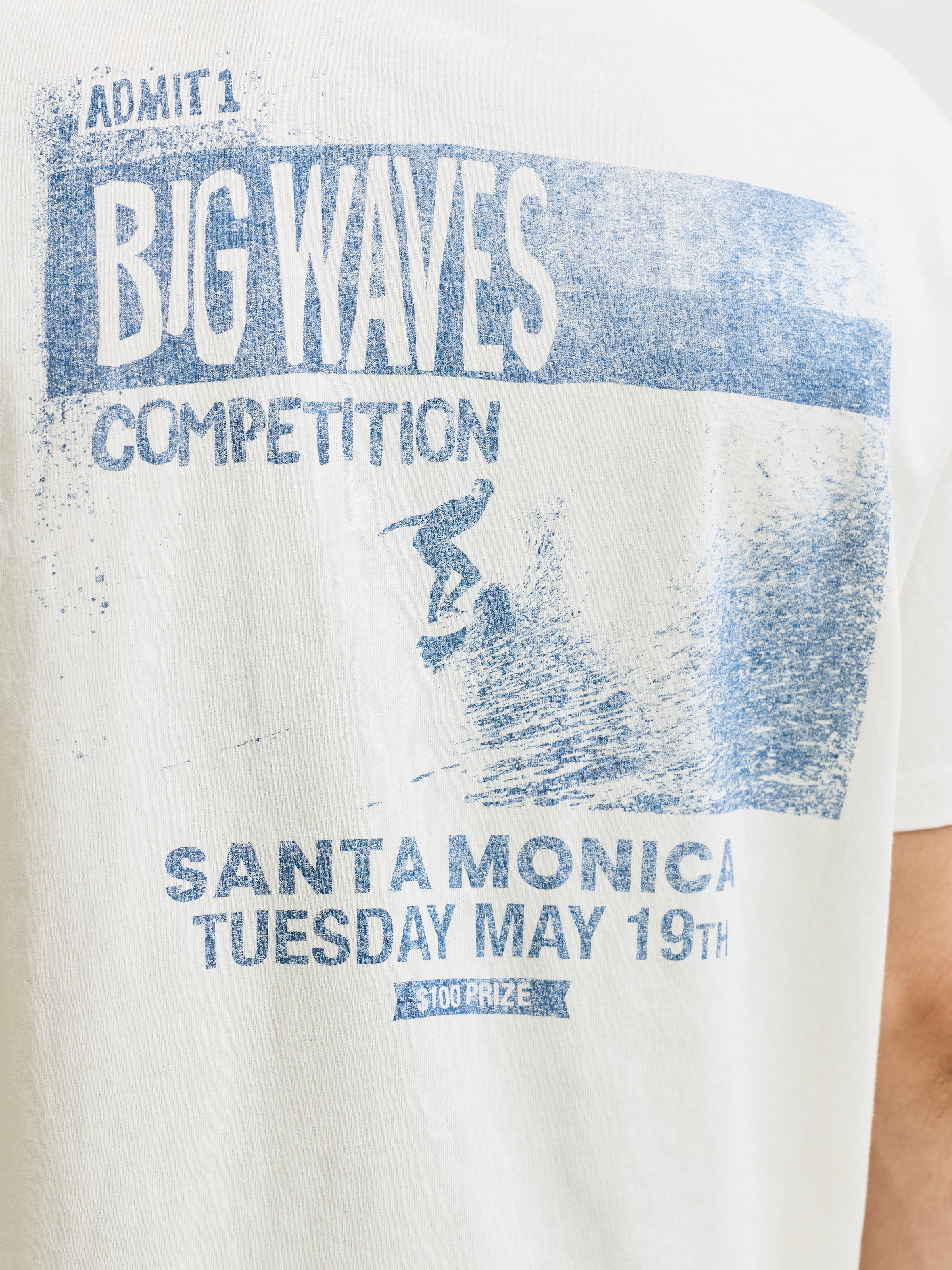 Jack & Jones T-Shirt »JPRBLUMAXWELL SS TEE« mit Print