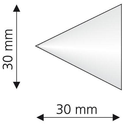 Liedeco Gardinenstangen-Endstück "Cone" für Gardinenstangen Ø 16 mm günstig online kaufen