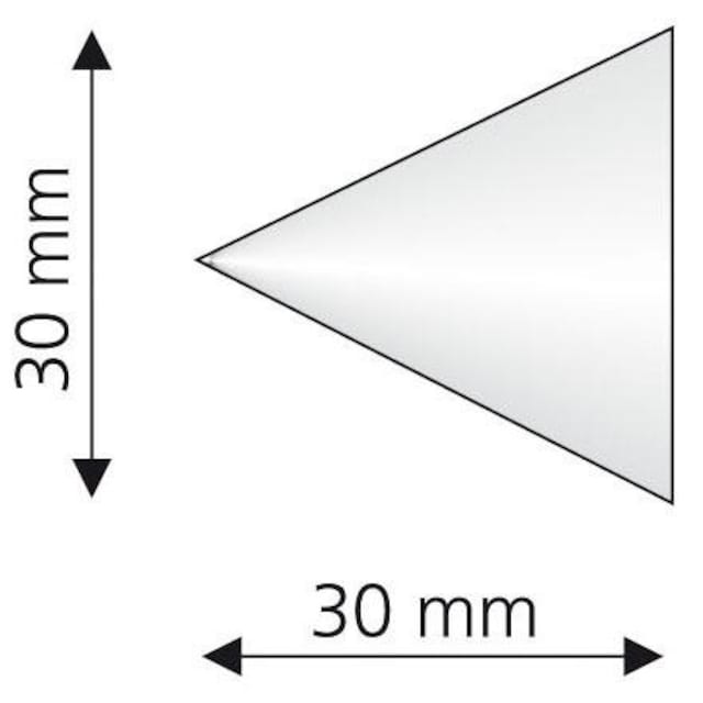 Liedeco Gardinenstangen-Endstück »Cone«, (Set, 2 St.), für Gardinenstangen Ø  16 mm auf Rechnung | BAUR