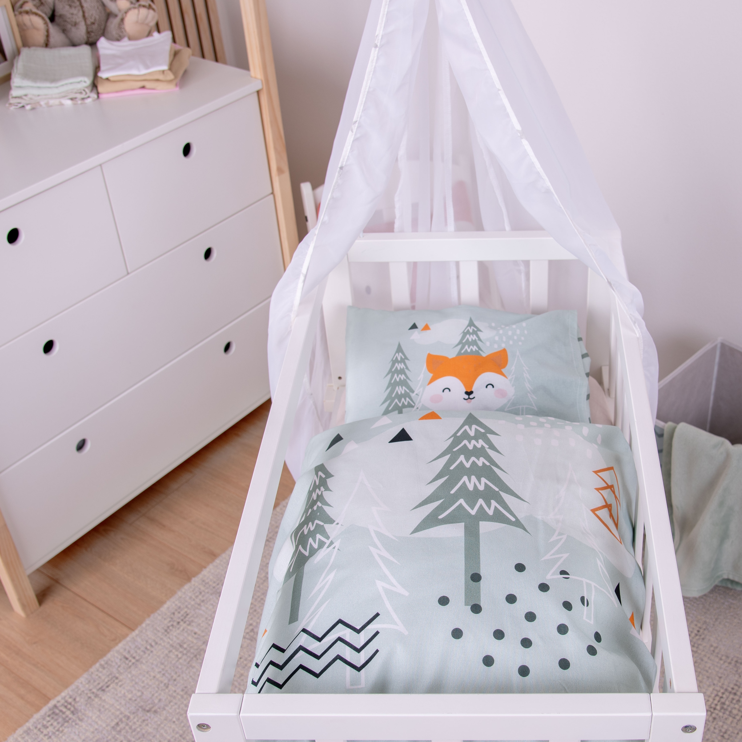 Baby Best Wendebettwäsche »babybest Nordic Forest«