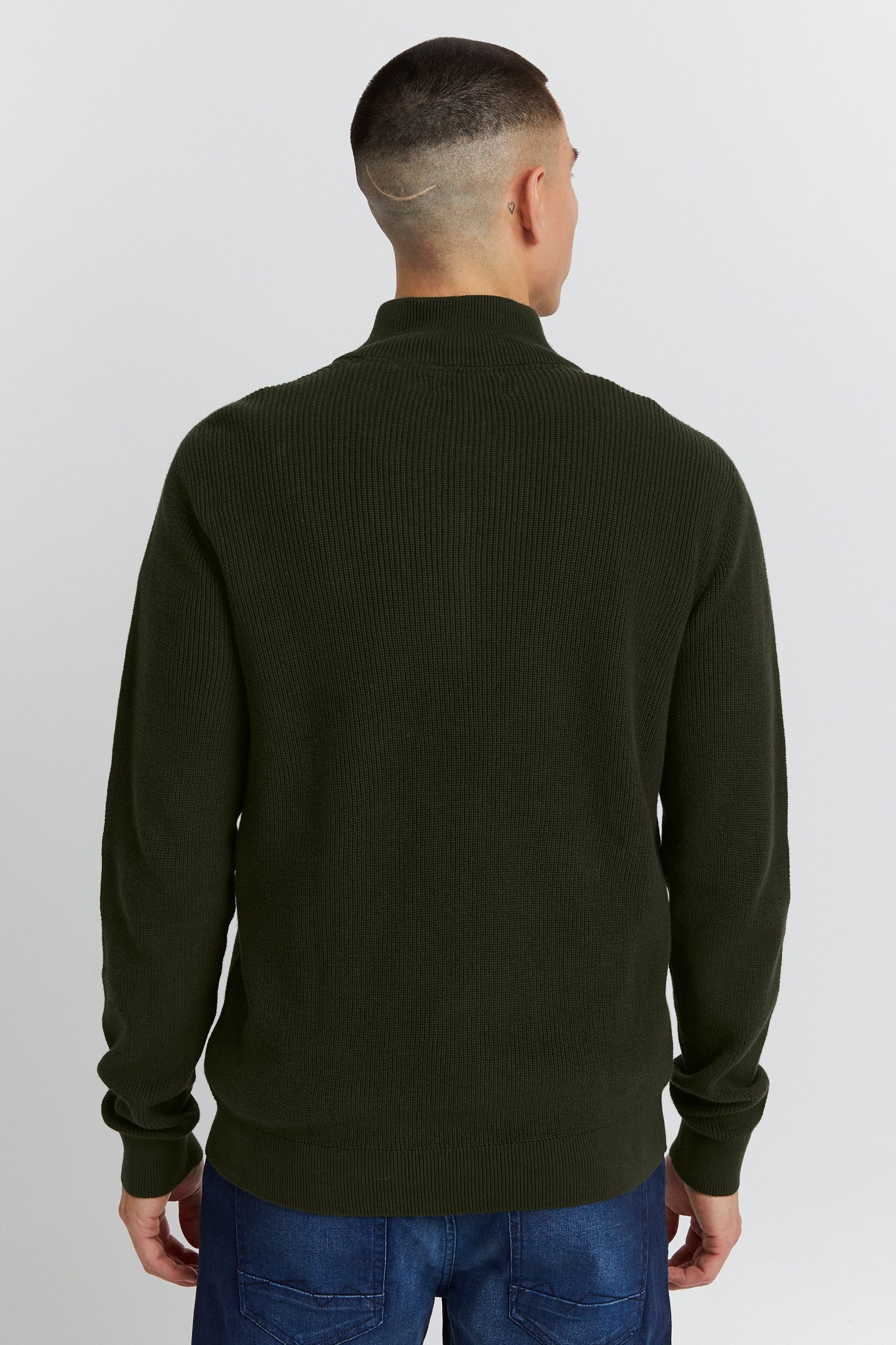 Troyer BLEND "BHCodford", Herren, Gr. 3XL, rosin, Feinstrick, 100% Baumwolle, unifarben, regular fit hüftlang, ohne Ausschnitt, eingesetzt, Pullover Troyer, Schicker Pullover mit Reißverschlusskragen 6