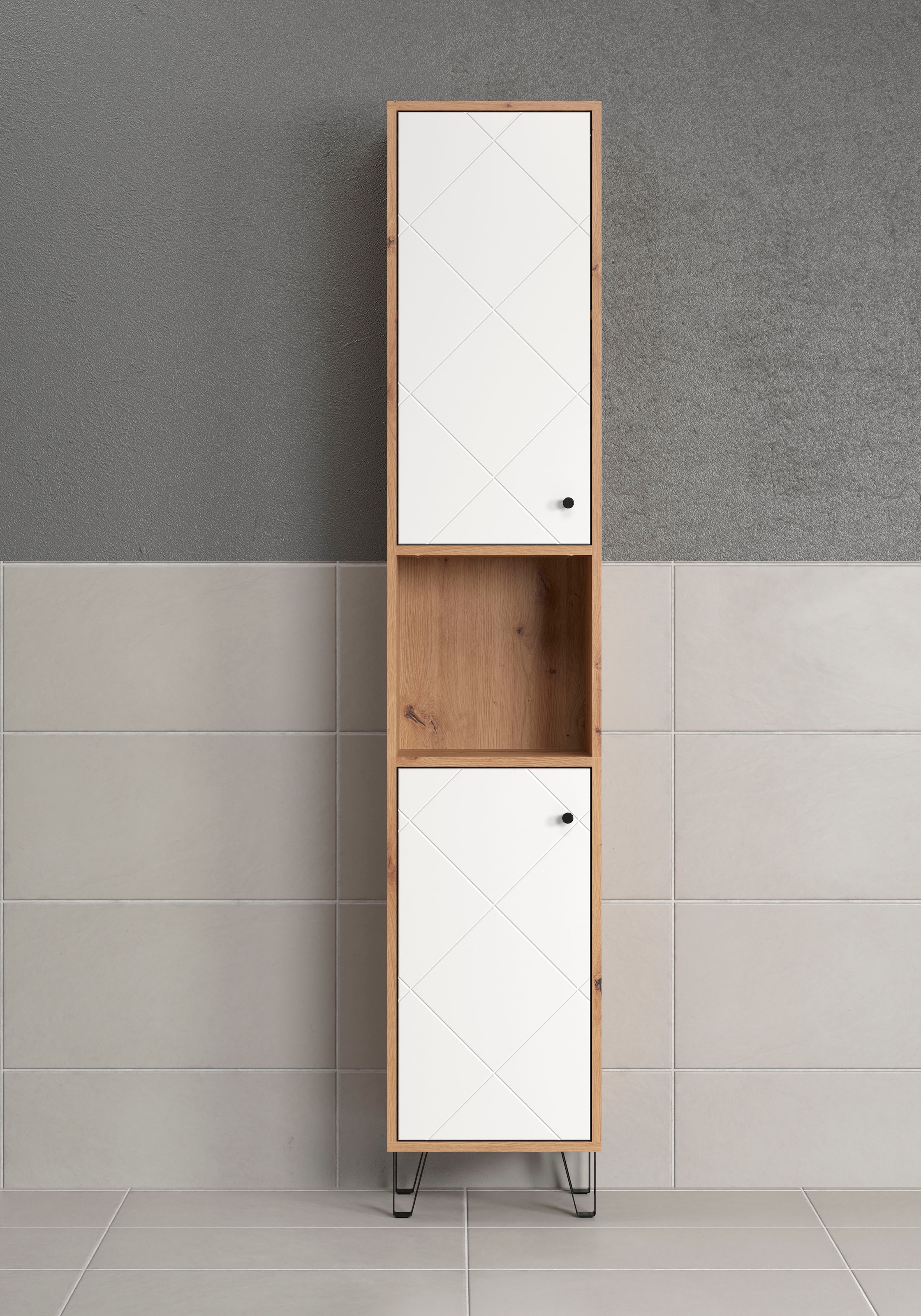 PLACES OF STYLE Hochschrank "Tarragona" 1 Stk. tlg. Hochschrank mit 1 Tür & günstig online kaufen