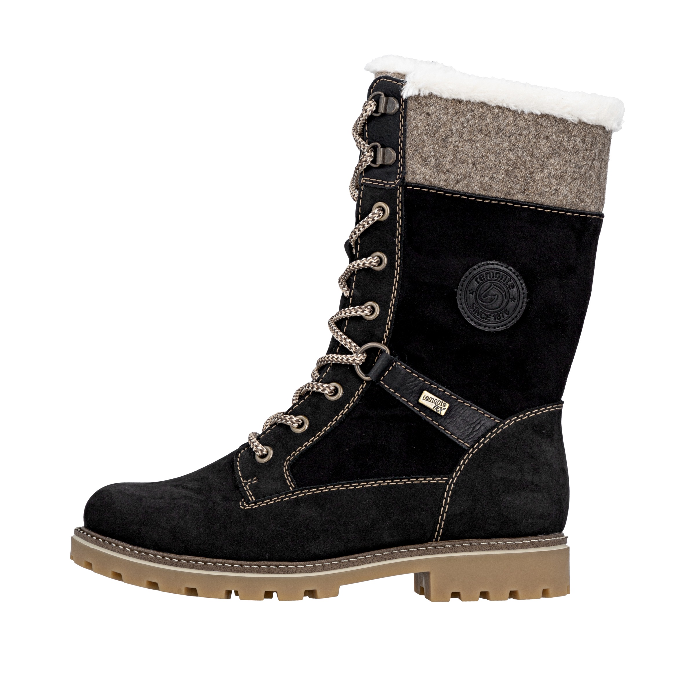 Remonte Winterstiefel, Schnürboots, Stiefelette mit wasserabweisender Tex-Ausstattung