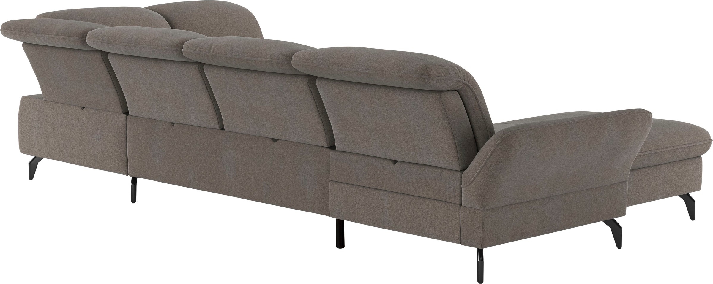 sit&more Wohnlandschaft »Leandro U-Form«, Wahlweise mit Bett-, Kopfteil - und Armlehnfunktion, sowie Bettkasten