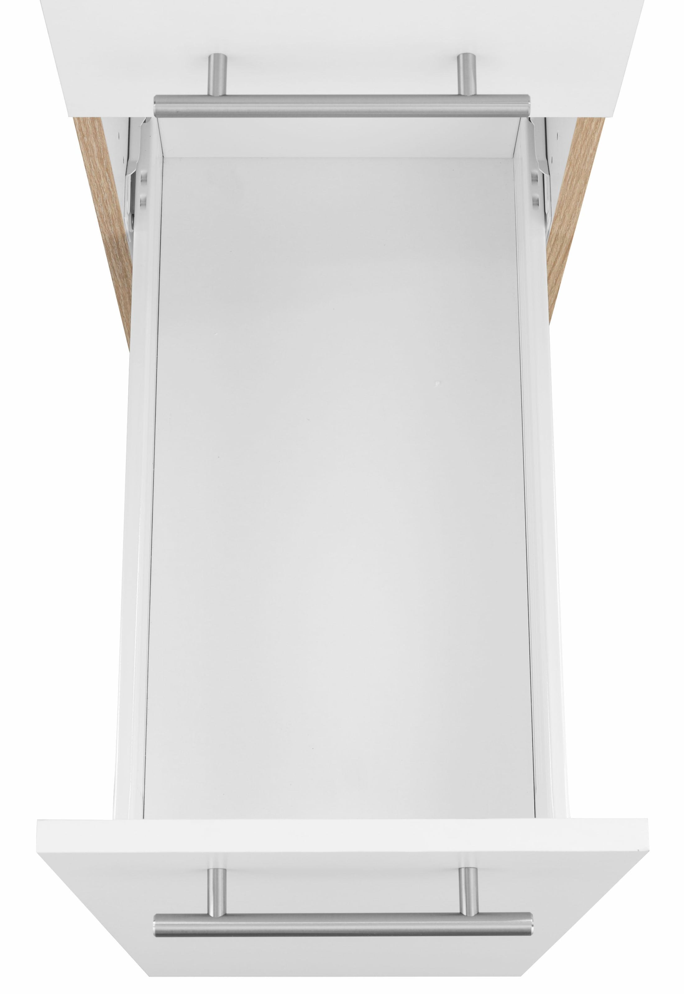 OPTIFIT Winkelküche »Kalmar«, Stellbreite 300x175 cm, wahlweise mit E-Geräten, mit Arbeitsplatte