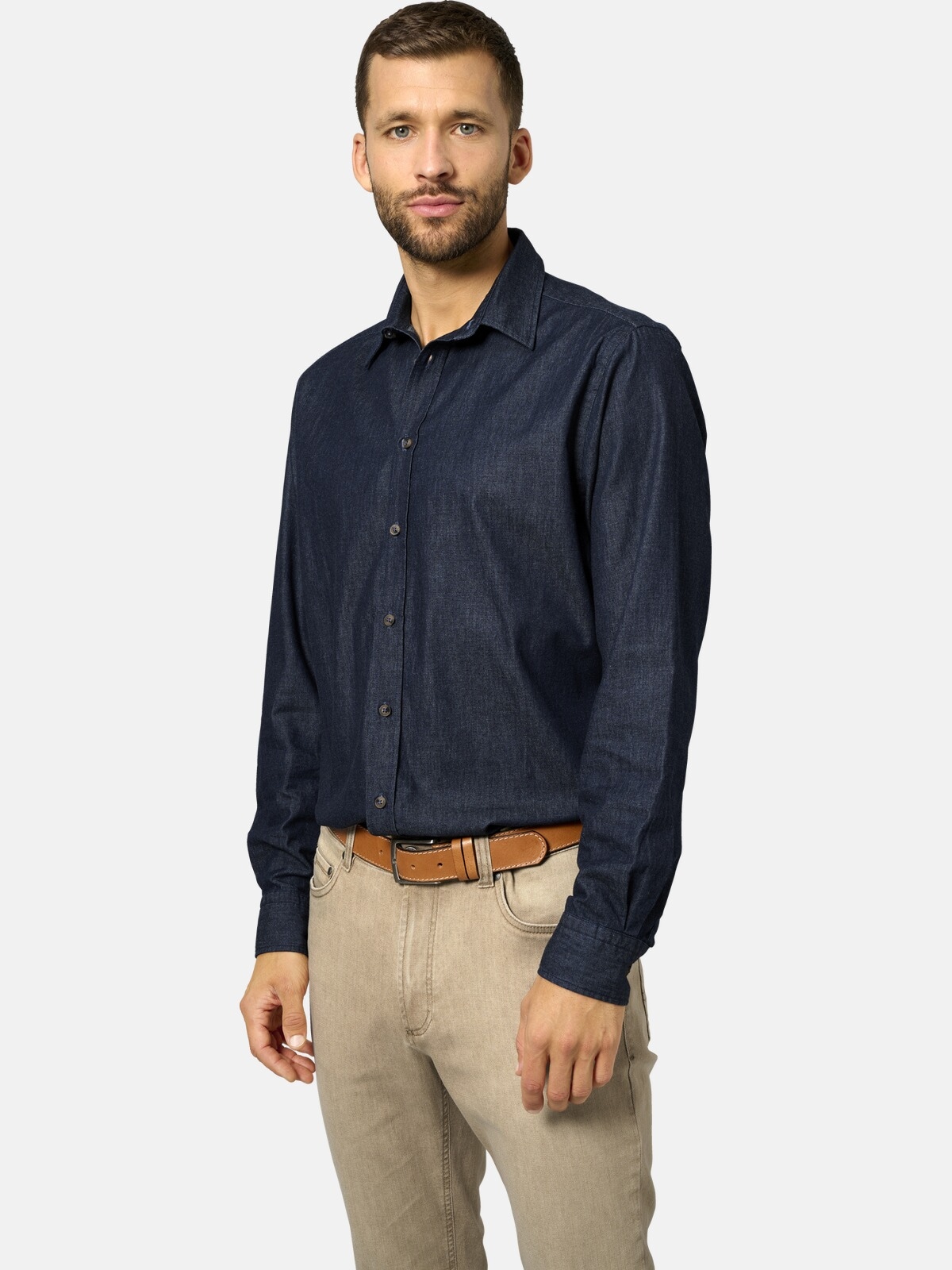 Babista Langarmhemd "Hemd STILAVEST" 1 Stk. aus leichtem Denim günstig online kaufen