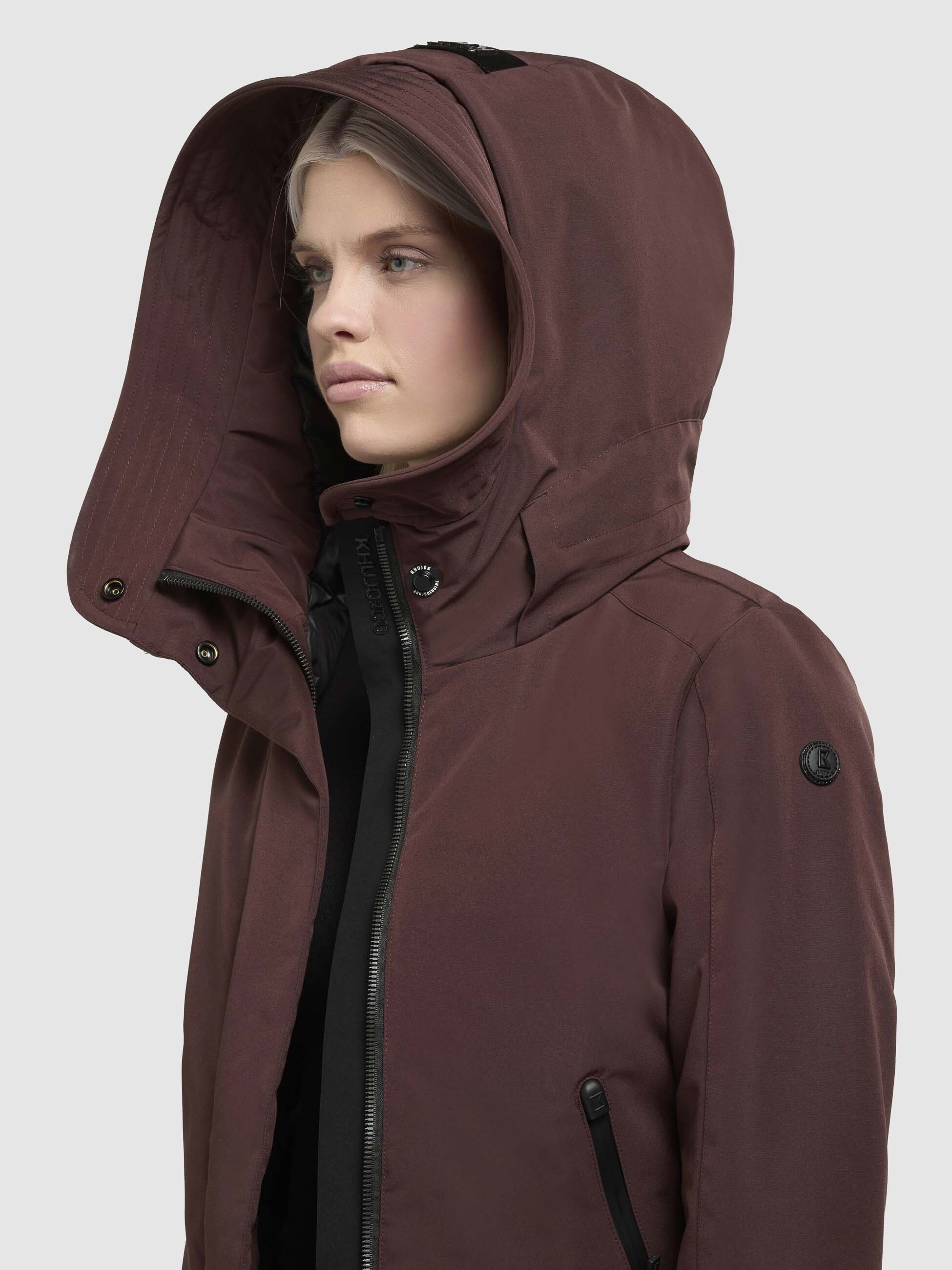 khujo Anorak »VIONA5«, mit Kapuze