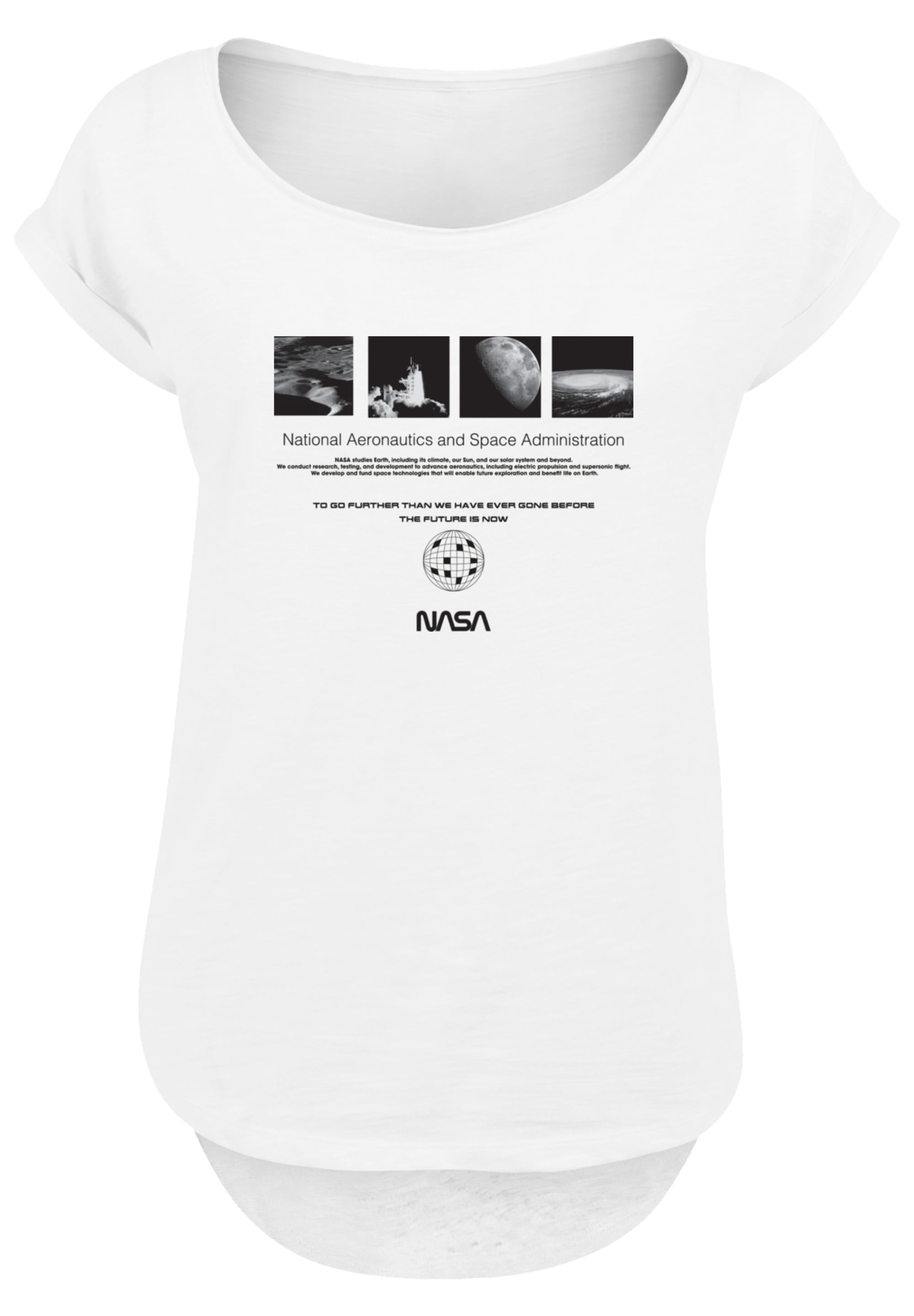 F4NT4STIC T-Shirt »NASA Retro Photo Ad The Future Is Now«, Premium Qualität