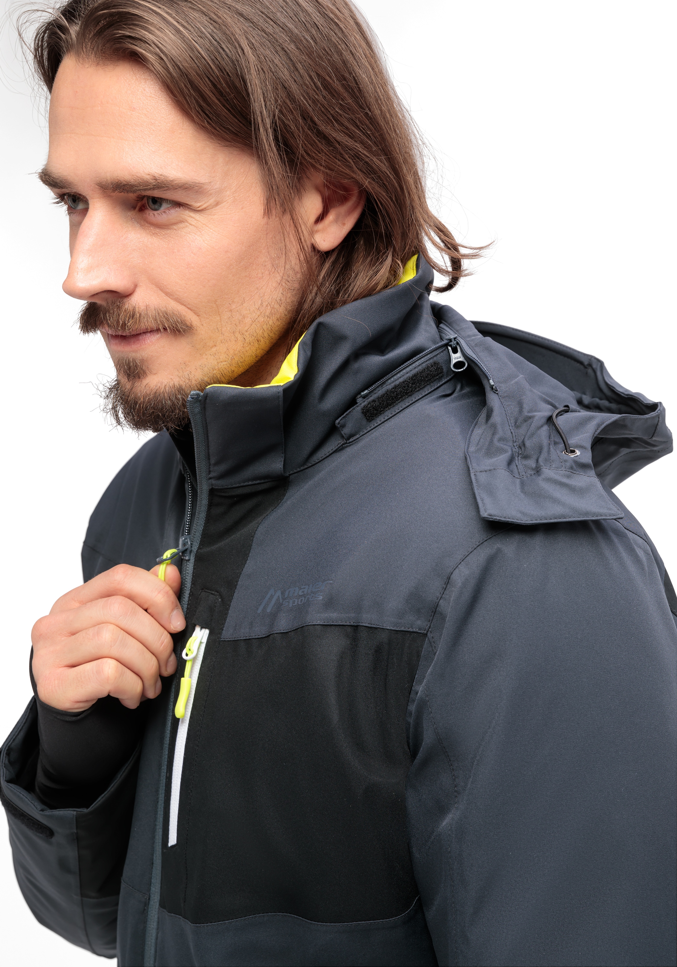 Maier Sports Skijacke "KARLEITEN M 2.0", Herren Winterjacke, wind/wasserdic günstig online kaufen