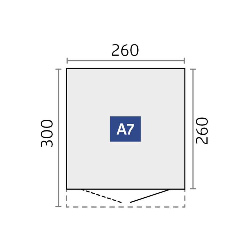 Biohort Gerätehaus »AvantGarde ECO Gr. A7« verschiedene Farben mit Doppeltür