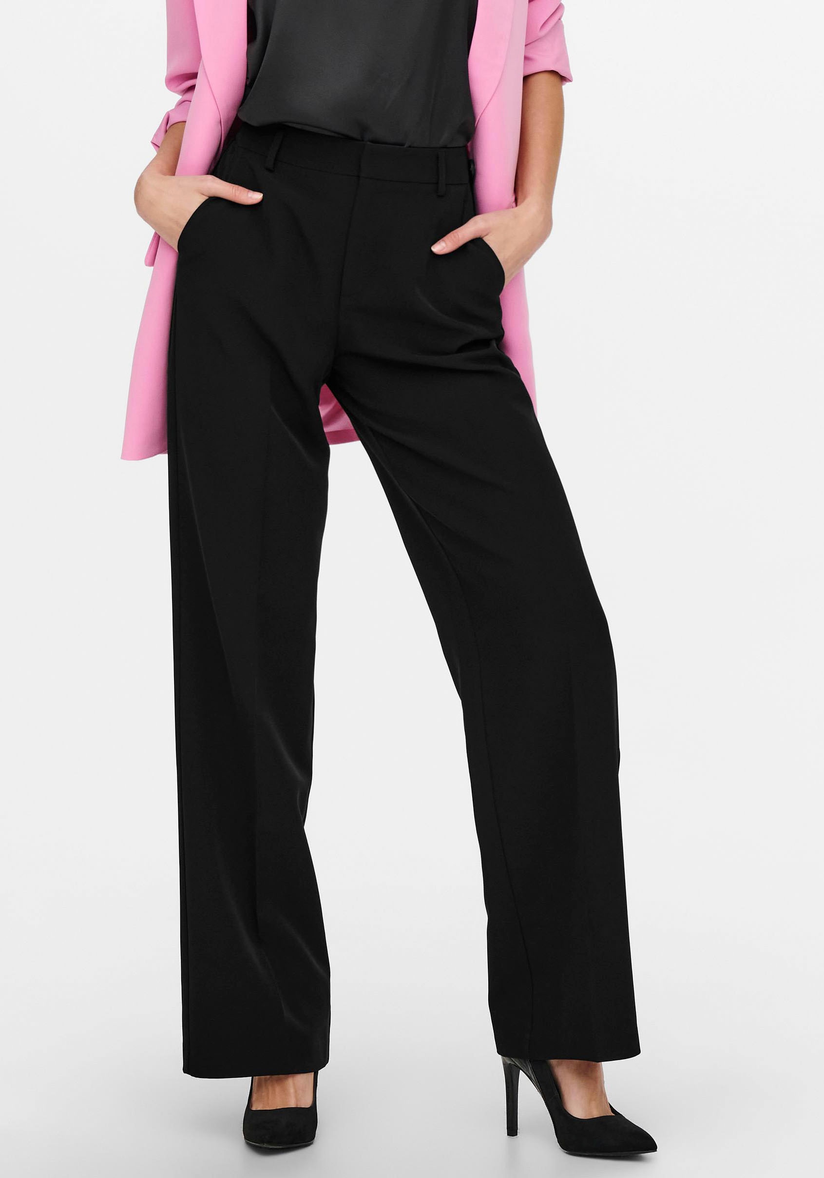 ONLY Anzughose "ONLBERRY LIFE HW WIDE PANT TLR NOOS", mit Stretch günstig online kaufen