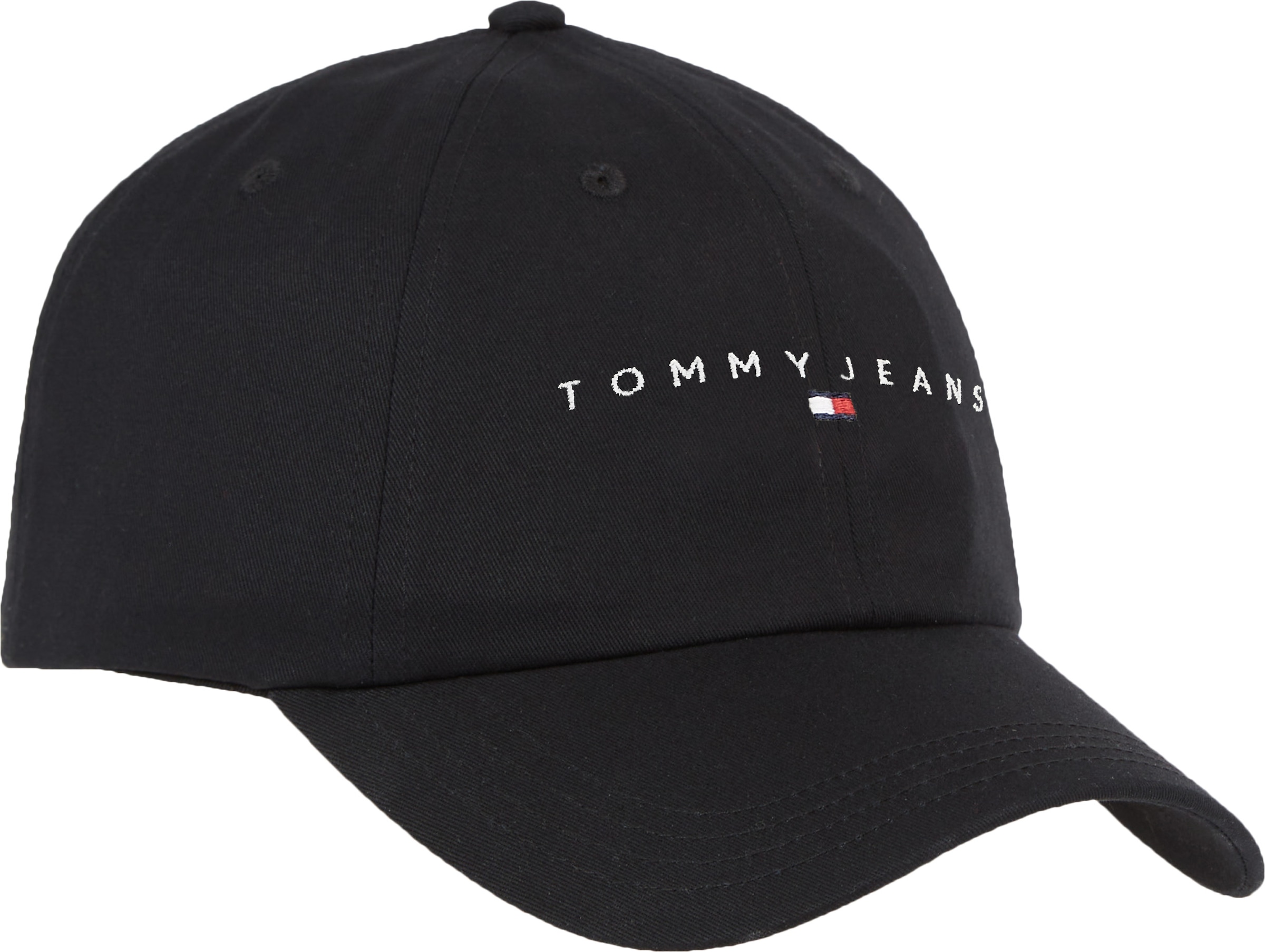Tommy Jeans Baseball Cap »TJW LINEAR LOGO 6 PANEL CAP« mit Logostickerei UNISEX