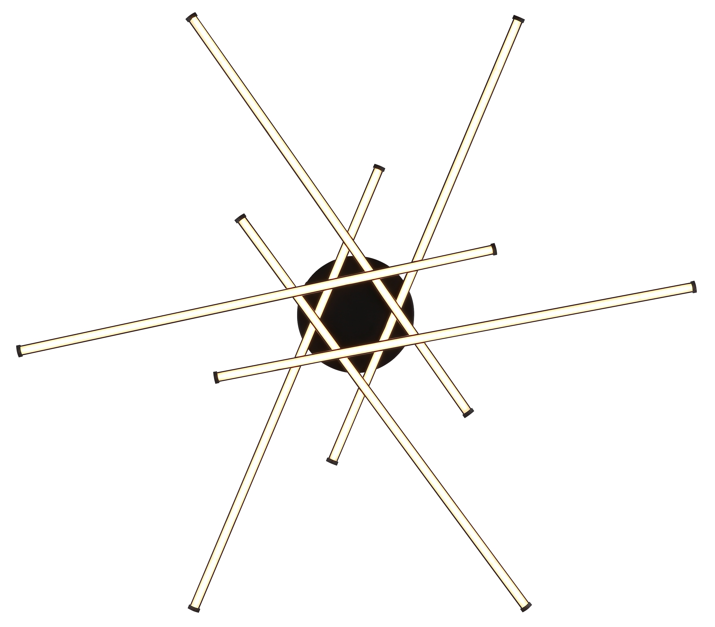 GLOBO LIGHTING Deckenleuchte »LAWSON« LED-Modul 1 Stk. Warmweiß Deckenlampe Wohnzimmer-Leuchte Schlafzimmer-Leuchte Flur Küche