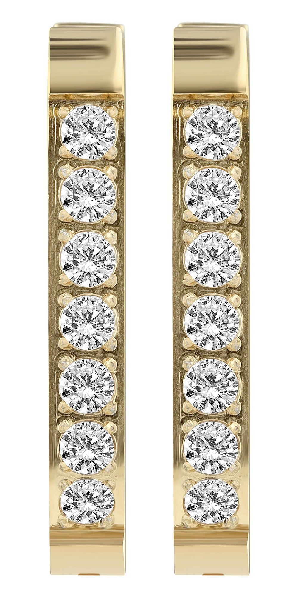 Adelia´s Klappcreolen "Damen Ohrringe – Klappcreole aus Edelstahl" Zum Vers günstig online kaufen