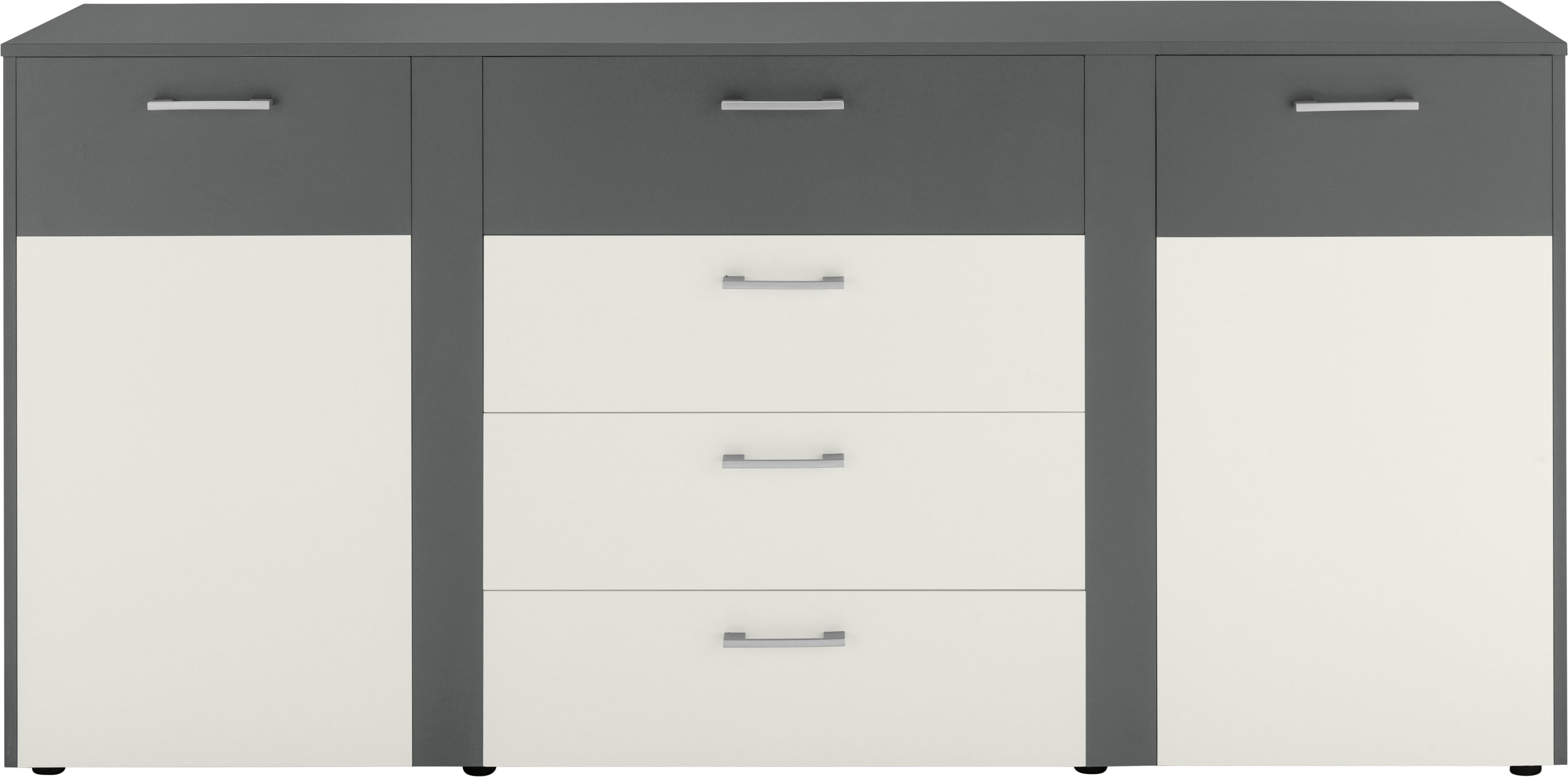 Thumbnail - VOGL Möbelfabrik Kommode "Tirent" mit 2 Türen und 4 Schubkästen