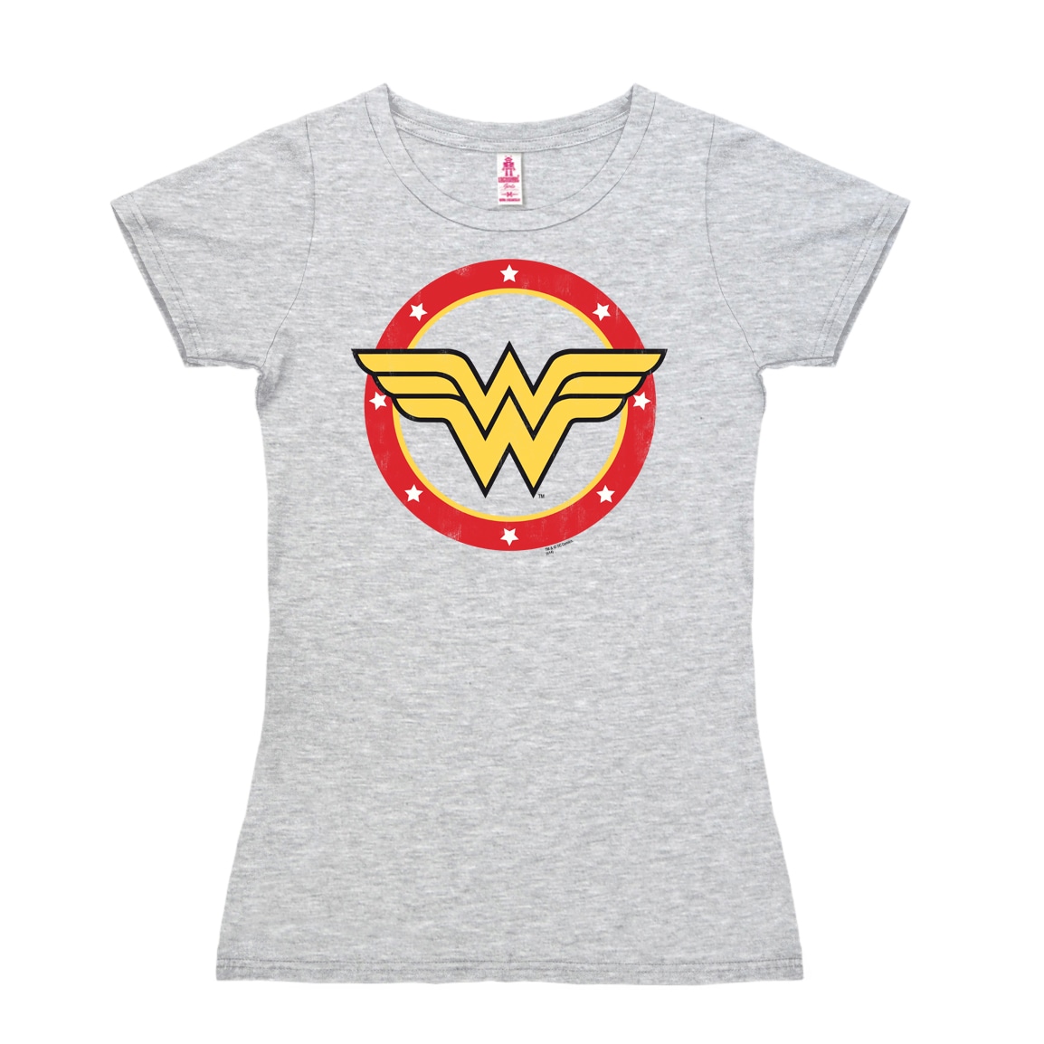 LOGOSHIRT T-Shirt »Wonder Woman Circle Logo«, mit lizenziertem Print