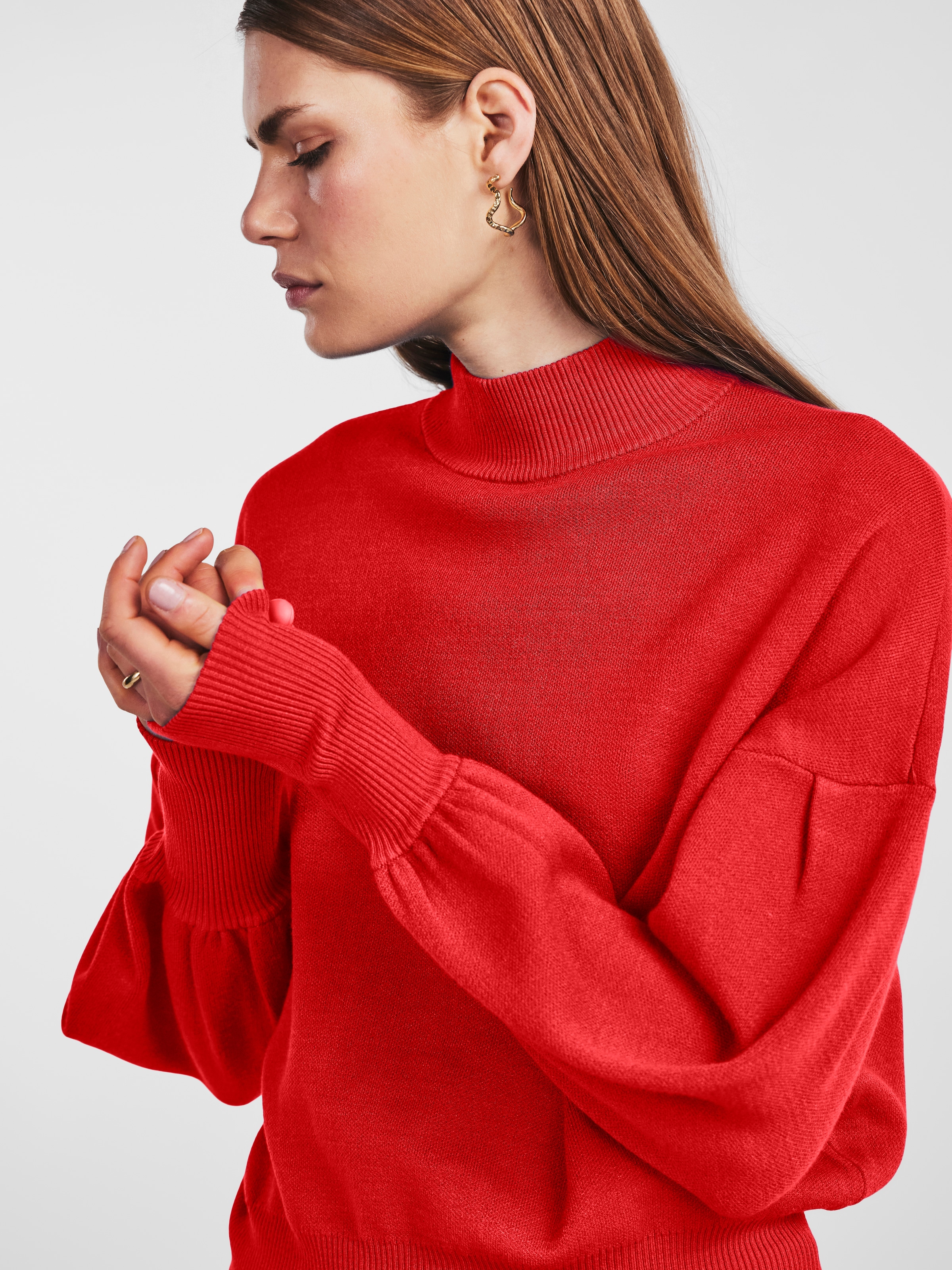 Y.A.S Strickpullover "YASFONNY LS KNIT PULLOVER S. NOOS" günstig online kaufen