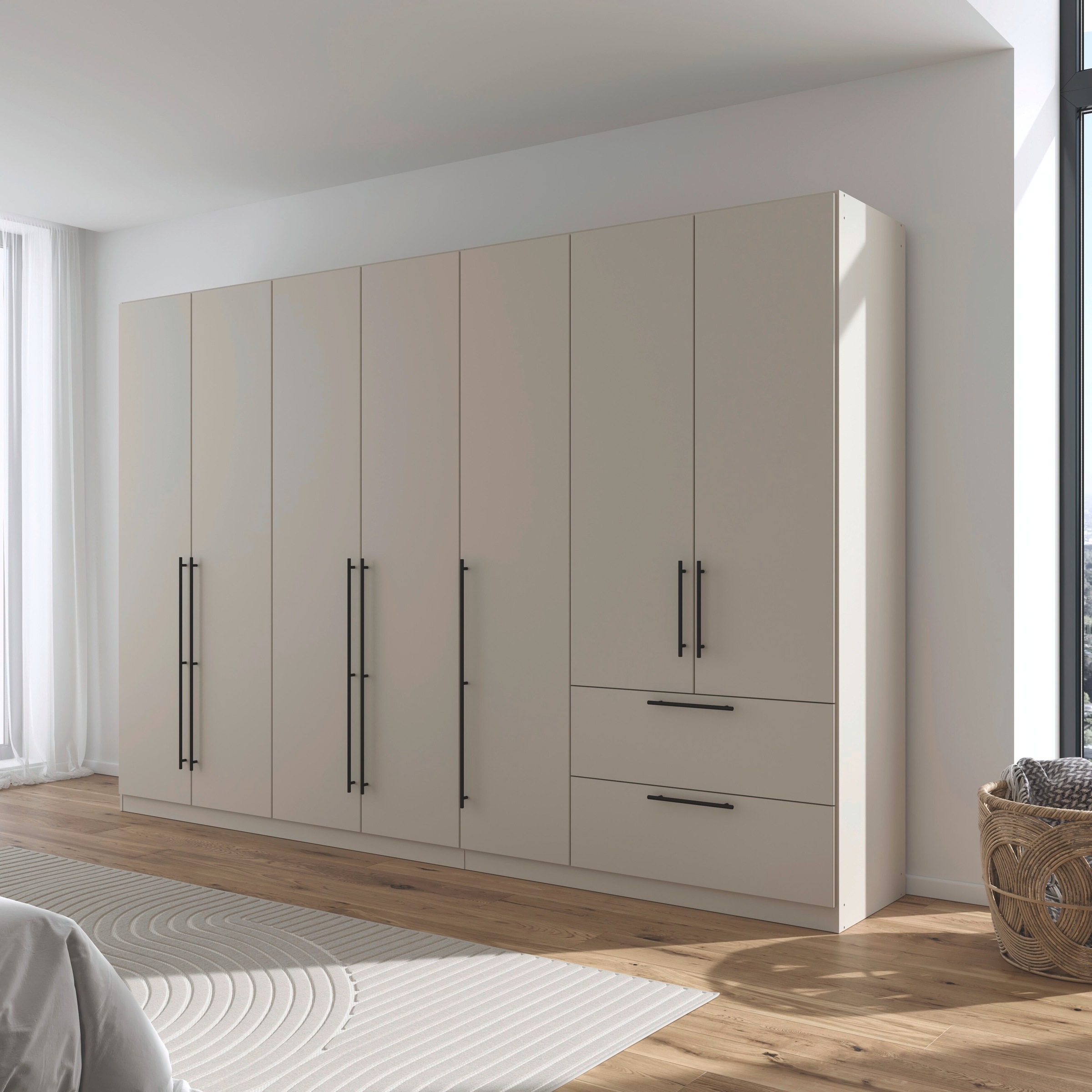 Thumbnail - rauch Kleiderschrank "Drehtürenschrank Schrank Garderobe Wäscheschrank Schlafzimmer AVOLA", (in 3 verschiedenen Ausstatt...