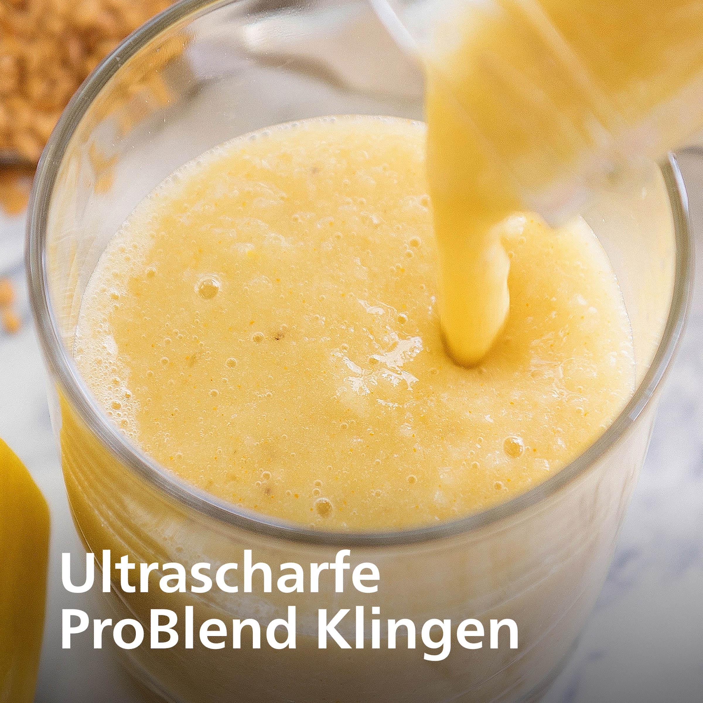 Philips Standmixer »HR2760/00 mit ProBlend-Technologie« 350 W Blend & Go-Trinkbecher, 2 Geschwindigkeitsstufen, Schwarz