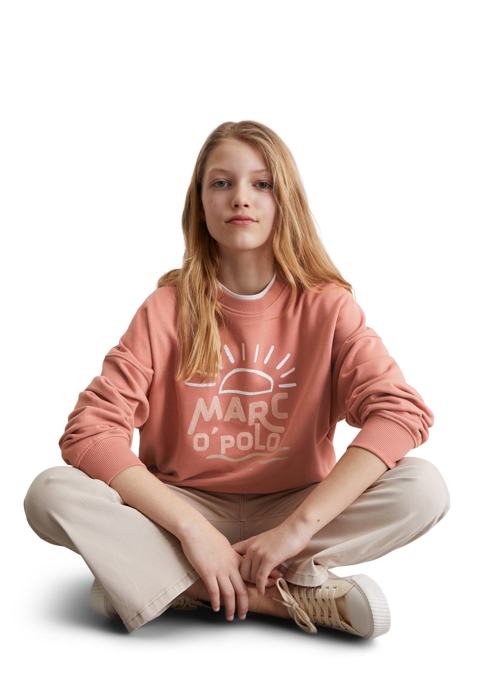 Marc O'Polo Sweatshirt »aus reiner Bio-Baumwolle«