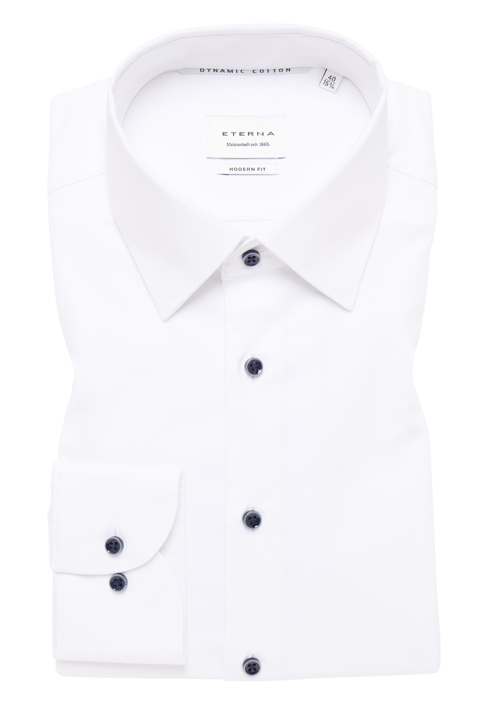 Eterna Langarmhemd »MODERN FIT«, NON IRON (bügelfrei)