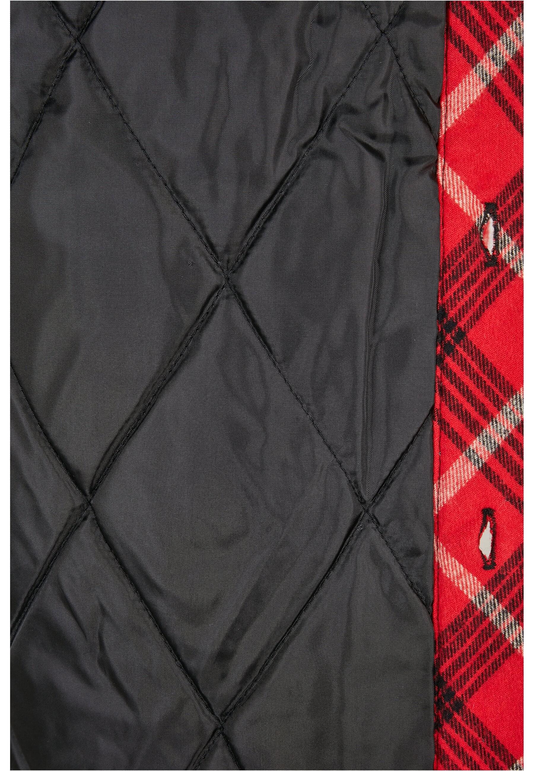 URBAN CLASSICS Anorak »Urban Classics Herren Plaid Quilted Shirt Jacket«, (1 St.), ohne Kapuze