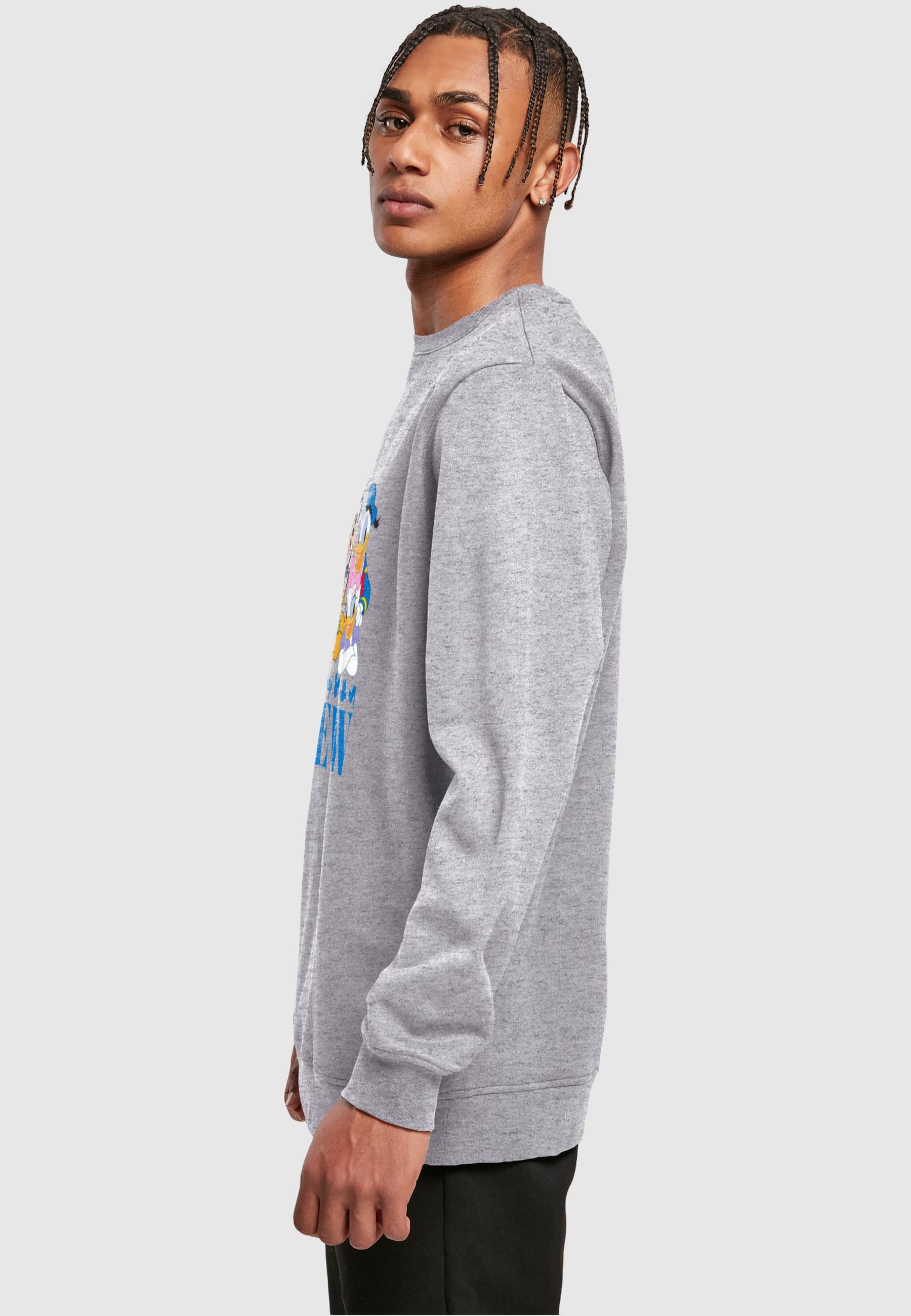 ABSOLUTE CULT Rundhalspullover »ABSOLUTE CULT Herren Mickey Mouse - Disney Friends Crewneck«, (1 tlg.)