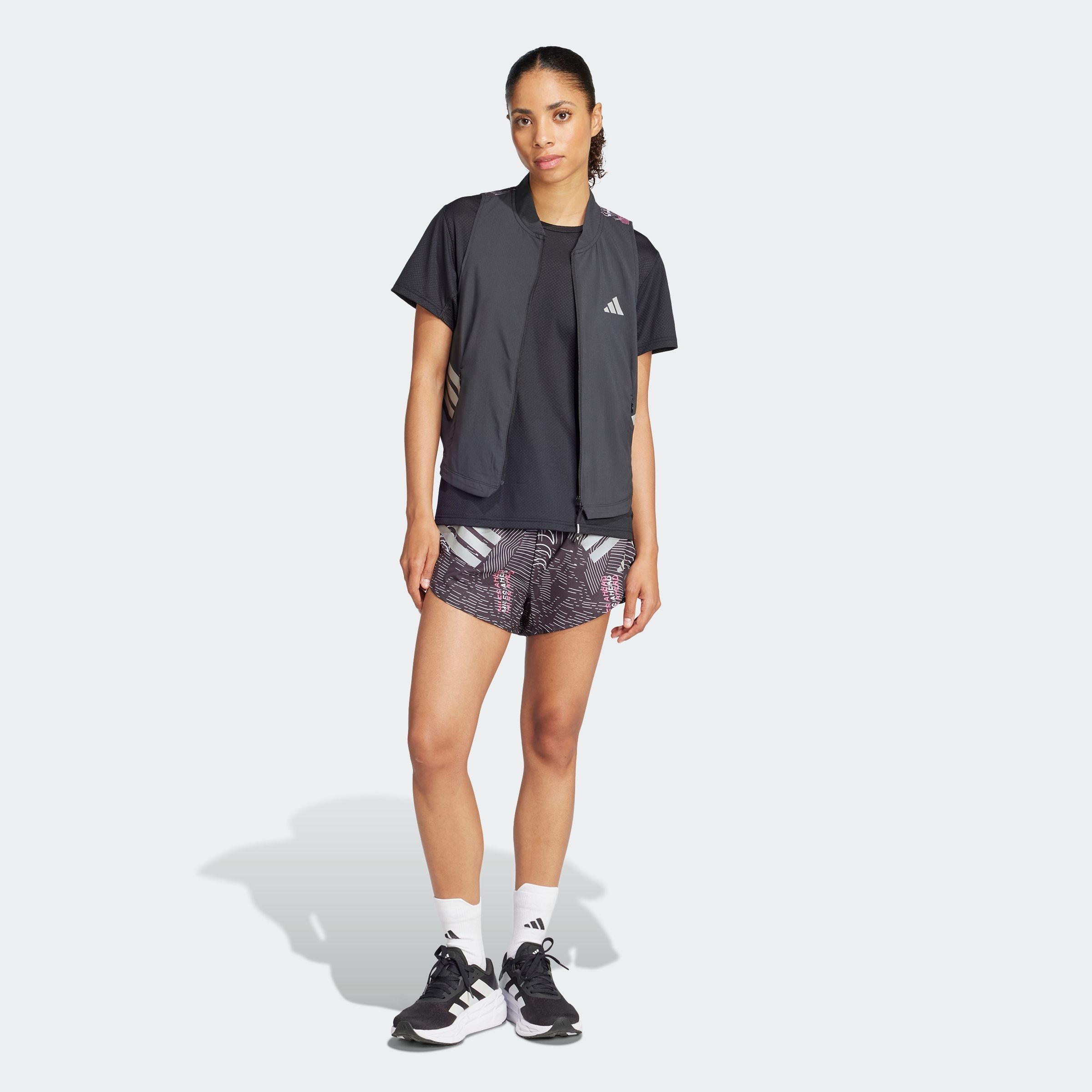 adidas Performance Laufshorts »BTN SHORT W«, (1 tlg.)