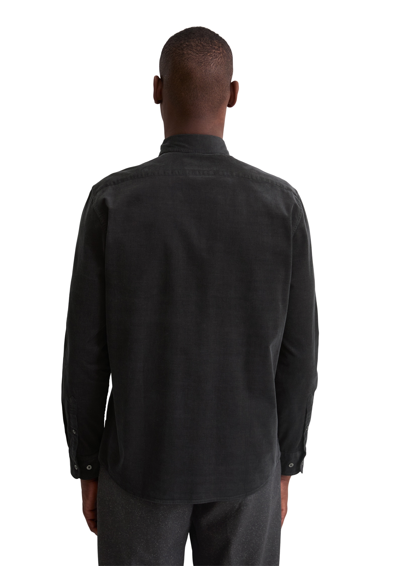 Thumbnail - Marc OPolo Langarmhemd "mit feiner Rippenstruktur"