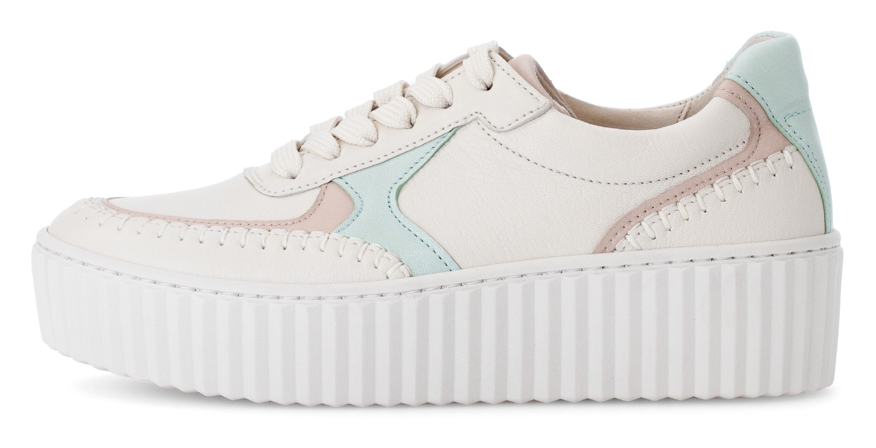 Gabor Plateausneaker, Freizeitschuh, Halbschuh, Schnürschuh mit Best Fitting-Ausstattung