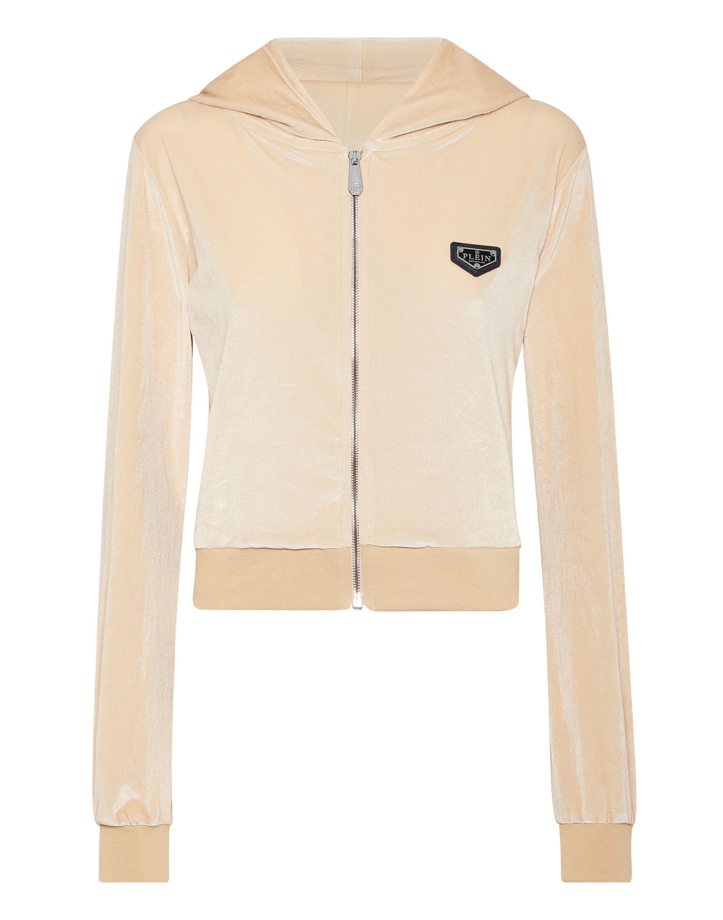 PHILIPP PLEIN Kapuzensweatjacke "Skull Mit Schmucksteinen" günstig online kaufen