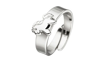 Vivance Fingerring »925/- Sterling Silber rhodiniert Herz« | BAUR