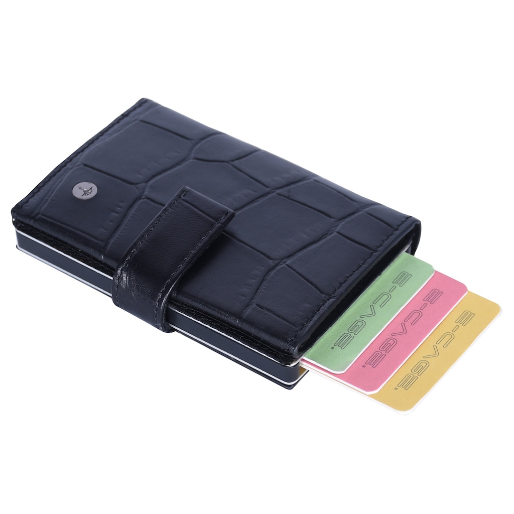 JOOP! Kartenetui »fano c-two e-cage sv8«, mit RFID Schutz